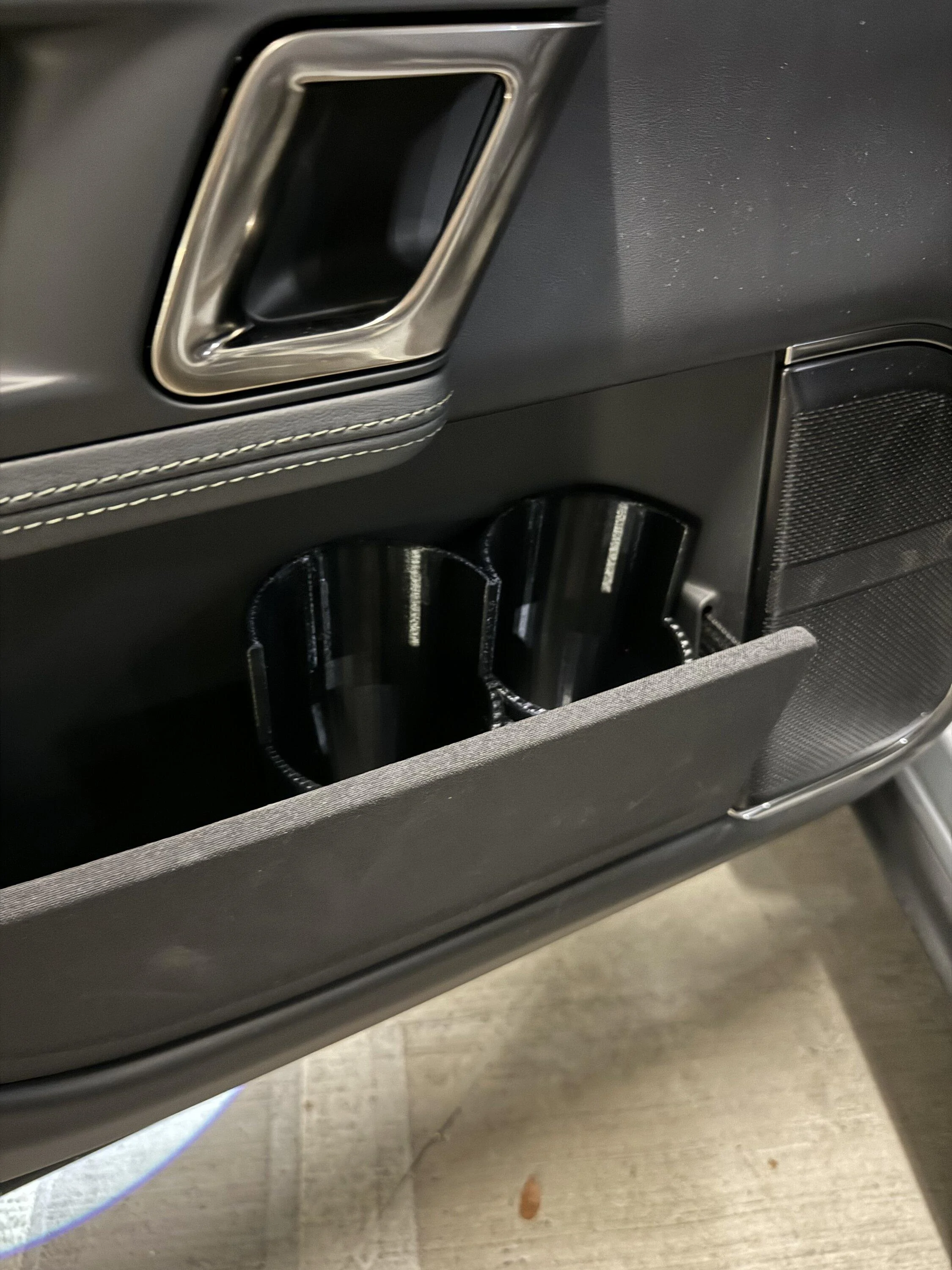 Rivian R1T R1S 3D printed Door Bottle Holder IMG_4110