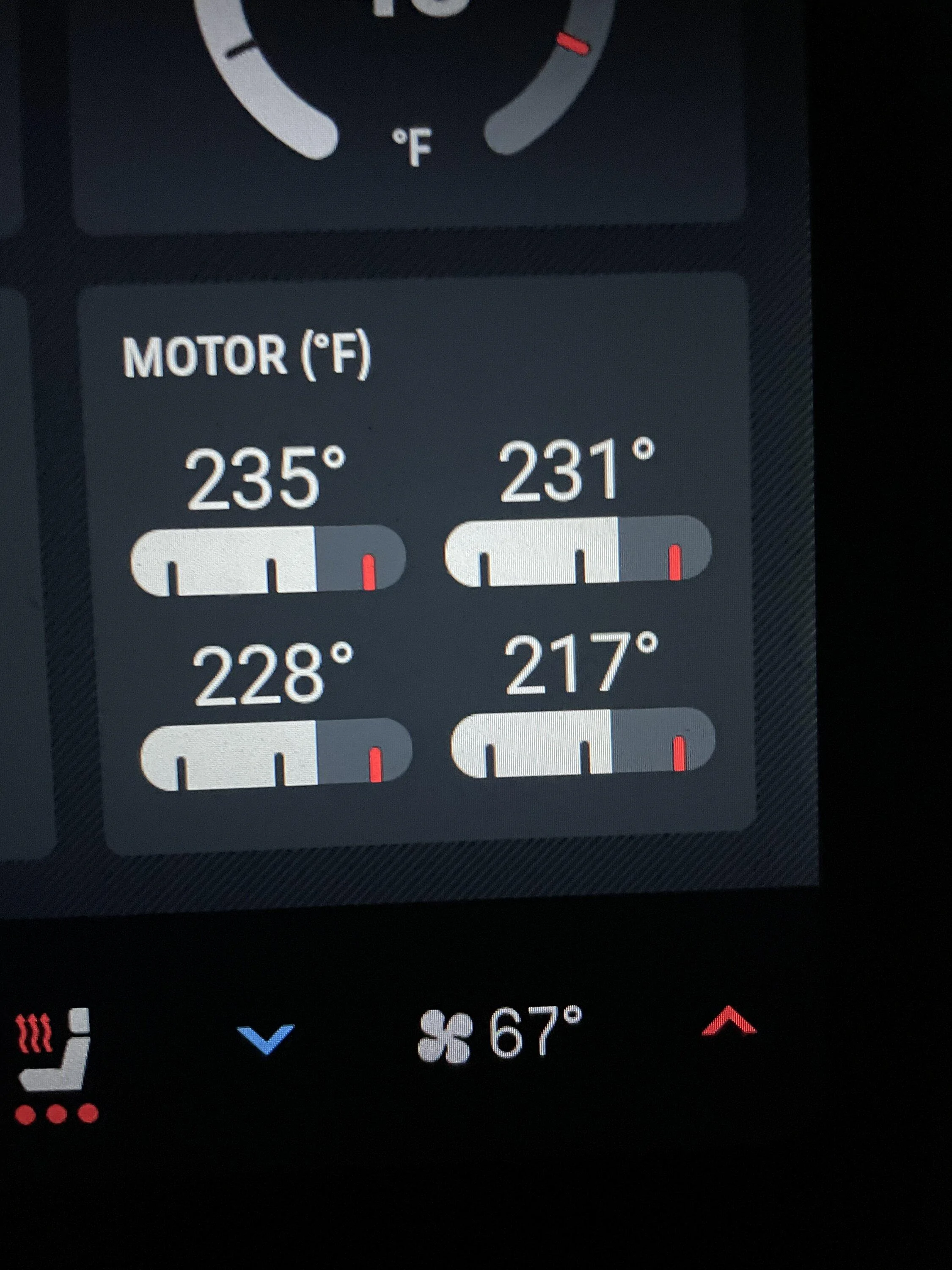 Rivian R1T R1S High Motor temps after just a few miles? IMG_5438