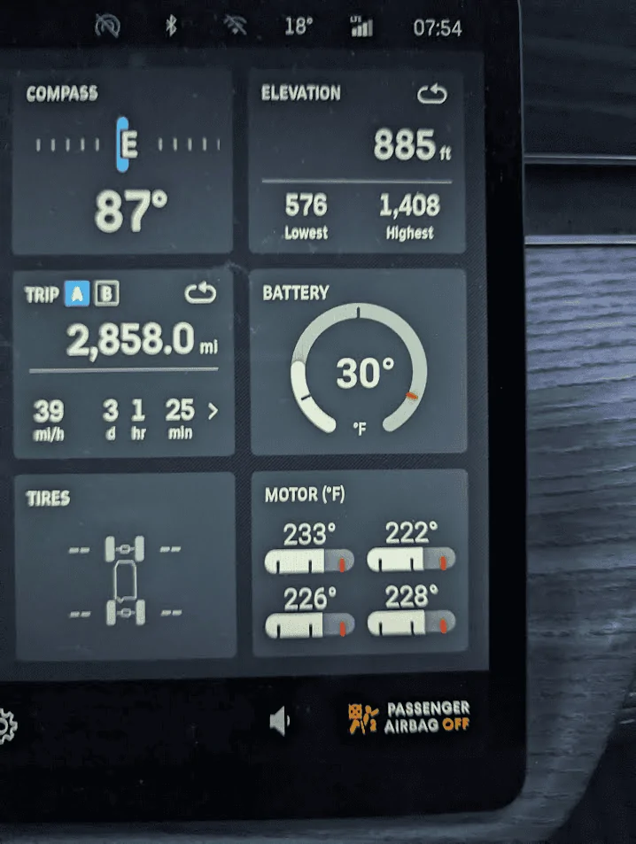 Rivian R1T R1S Having Cold-soaked battery warming issues? Turn off regenerative braking assist 1705929569837