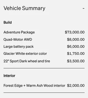 Rivian R1T R1S Wrong battery installed in my Rivian? IMG_0384
