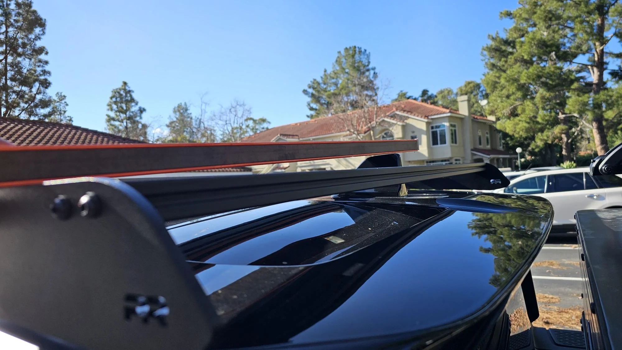 Rivian R1T R1S My Prospeed roof rack setup on R1T 20240123_141058