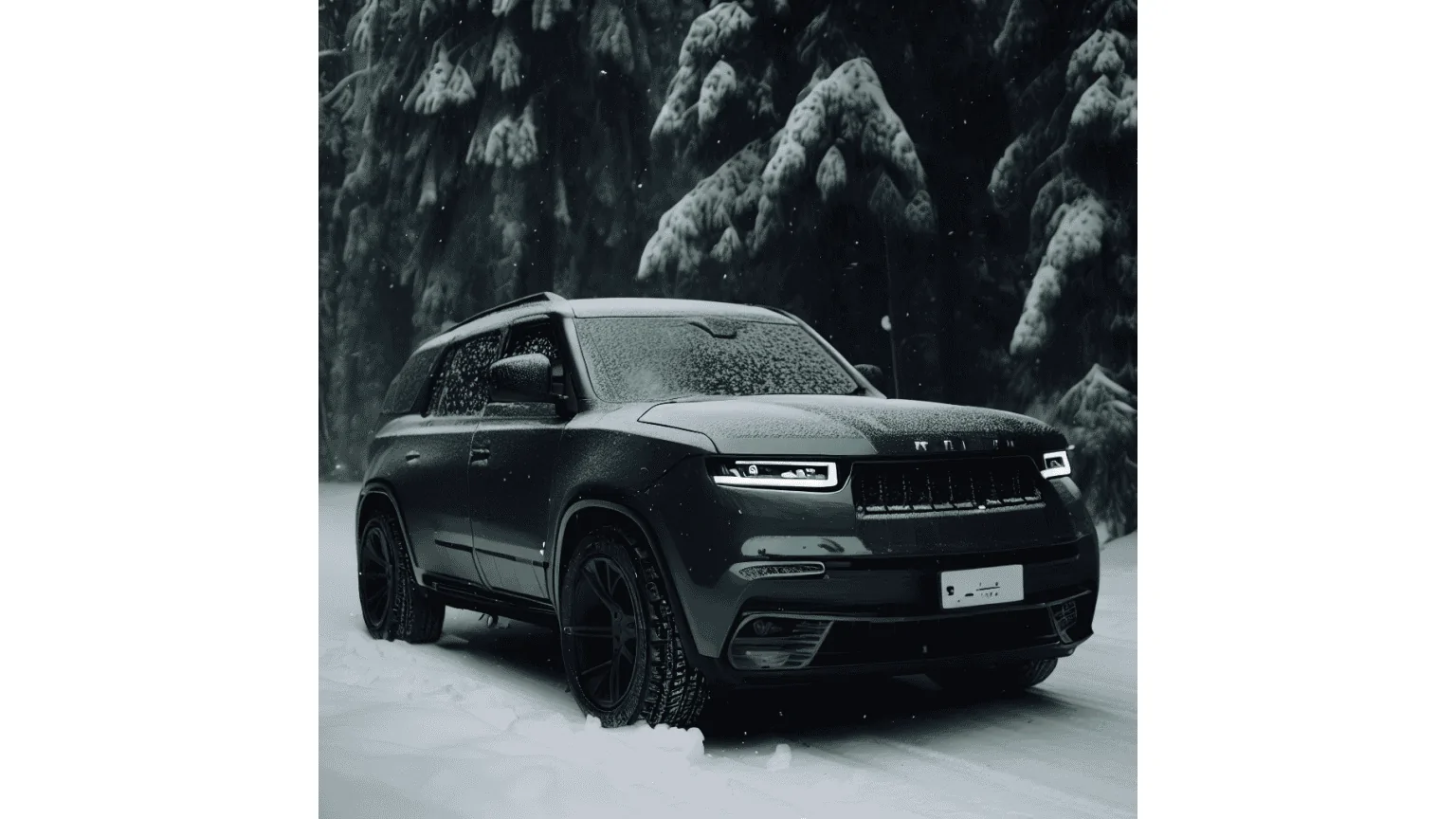 Rivian R1T R1S Rivian R2 design renderings Concept Rivian