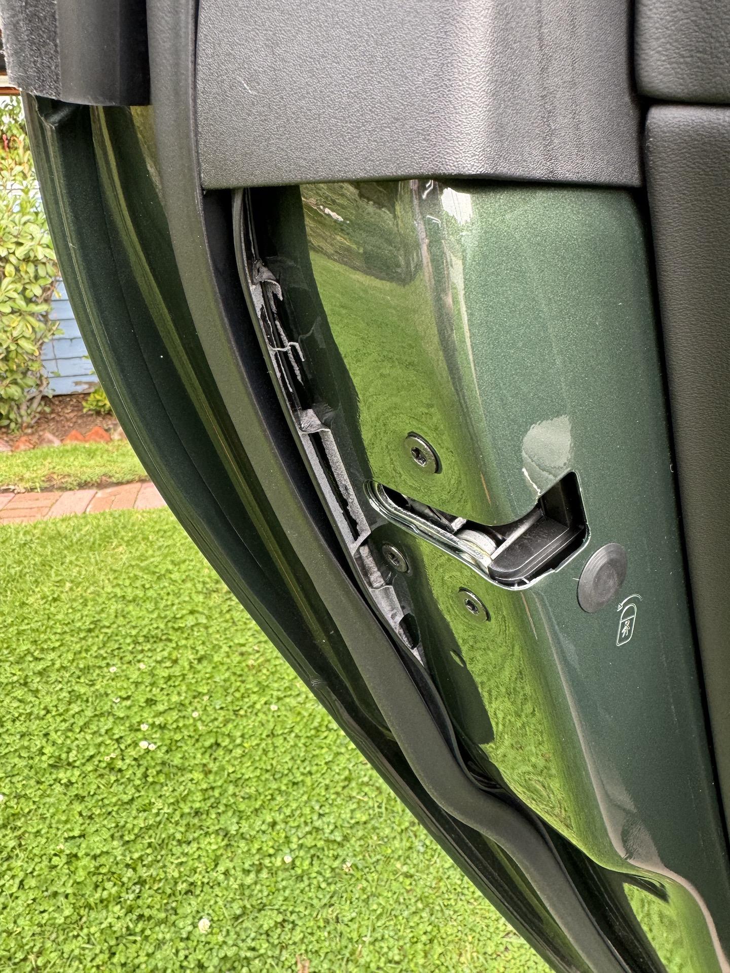 Rivian R1T R1S Anyone else run into issues with door seals? IMG_1097