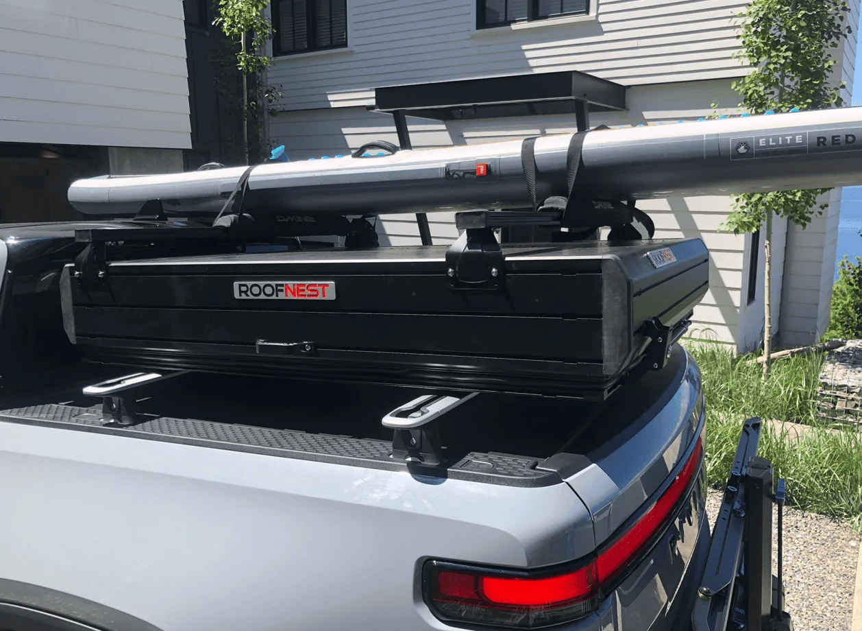 Rivian R1T R1S R1T High Truck Bed Rack for SUPs 1706144564299