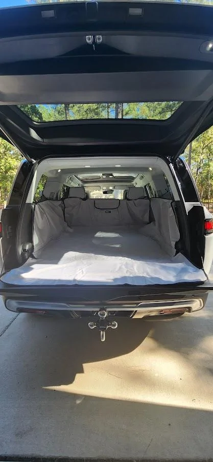 Rivian R1T R1S Rear cargo liner for R1S? Rivian  Cargo cover