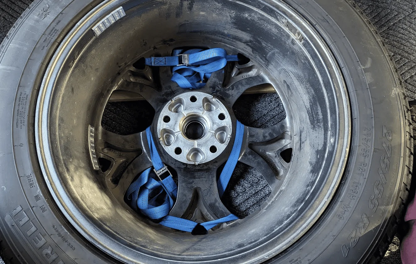 Removing Rivian R1s Flat Rims Step by Step Removal of Second Row in R1S (DIY instructions w/ photos ...