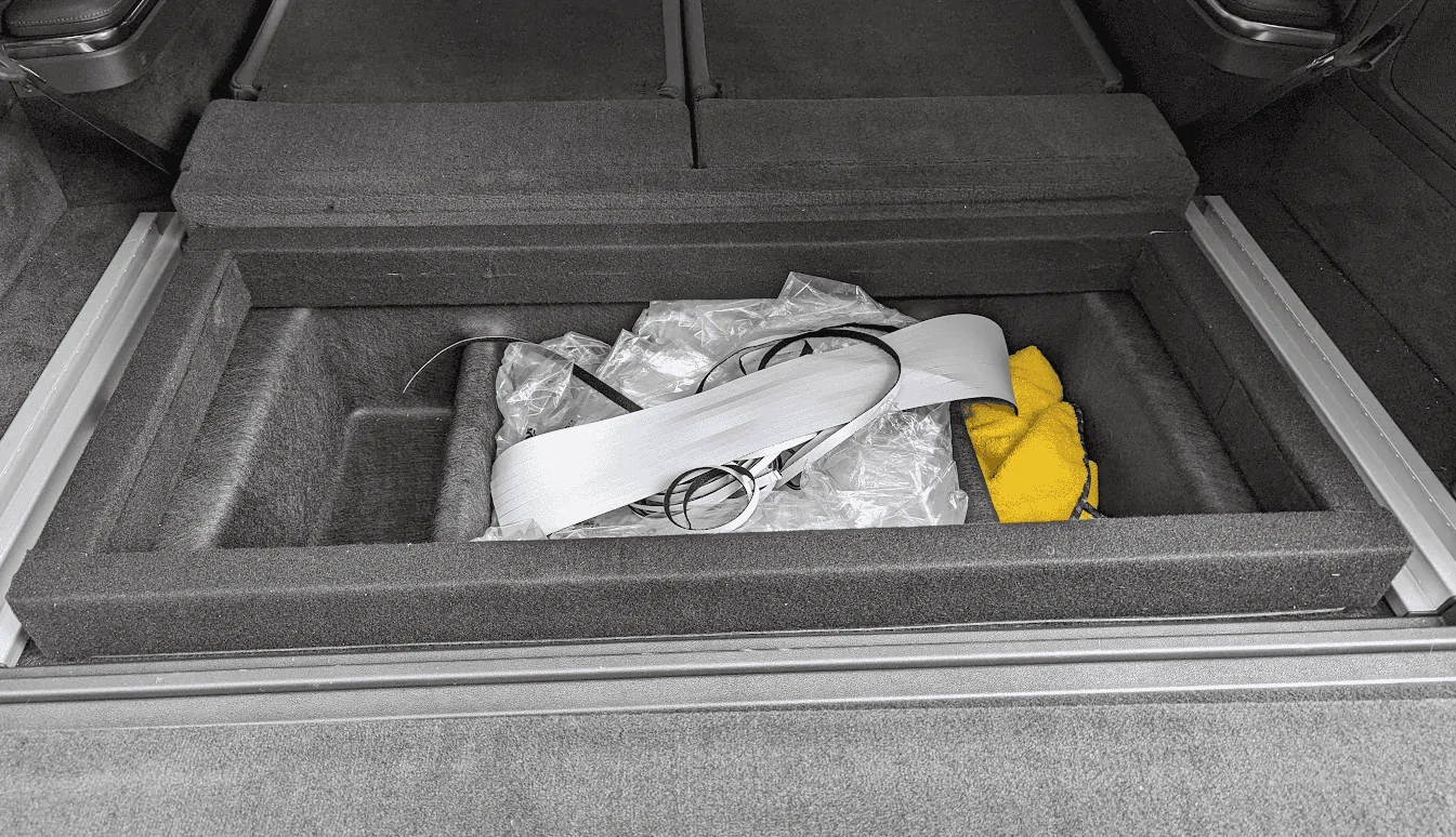 Rivian R1T R1S R1S Cargo Floor Risers (For Flat Floor) -- my 3D print solution 1706221753622