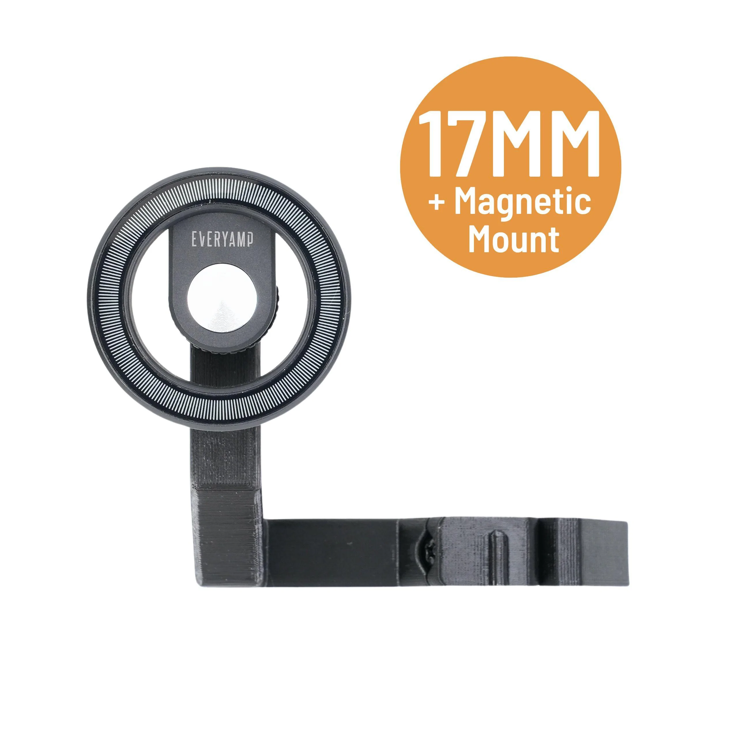 Rivian R1T R1S New Phone Mount Dash Anchor with 2.5" Riser for R1T & R1S 17mm Rigid Arm with Magnet Mount