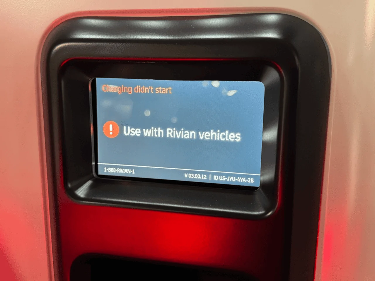 Rivian R1T R1S ? No Surprise, but Non-Rivians won't charge at RAN's 1706237156465