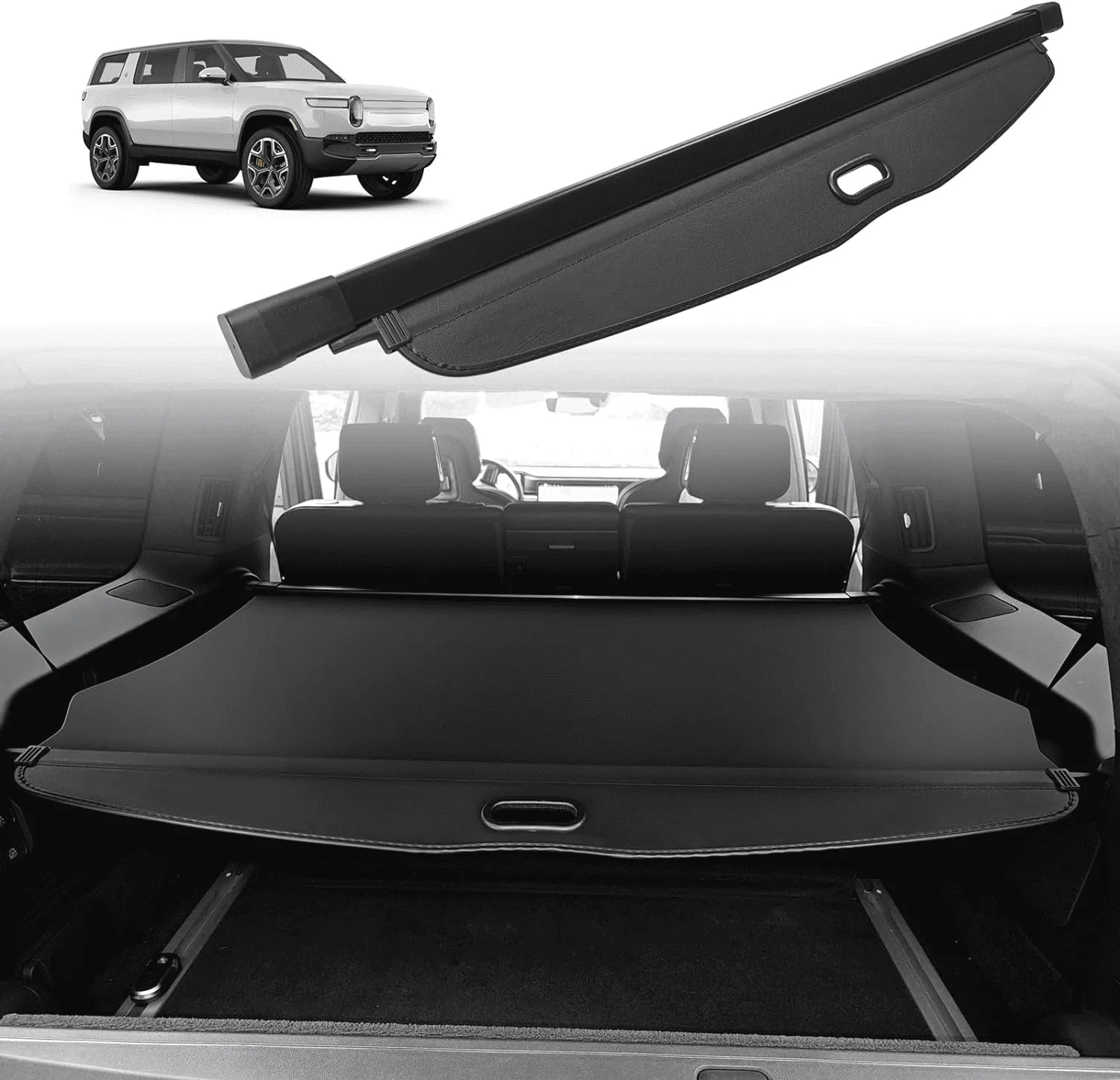 Rivian R1T R1S 【BestEvMod】Retractable Cargo Cover for R1S now available, saving 20% during the weekend! 1706275389327