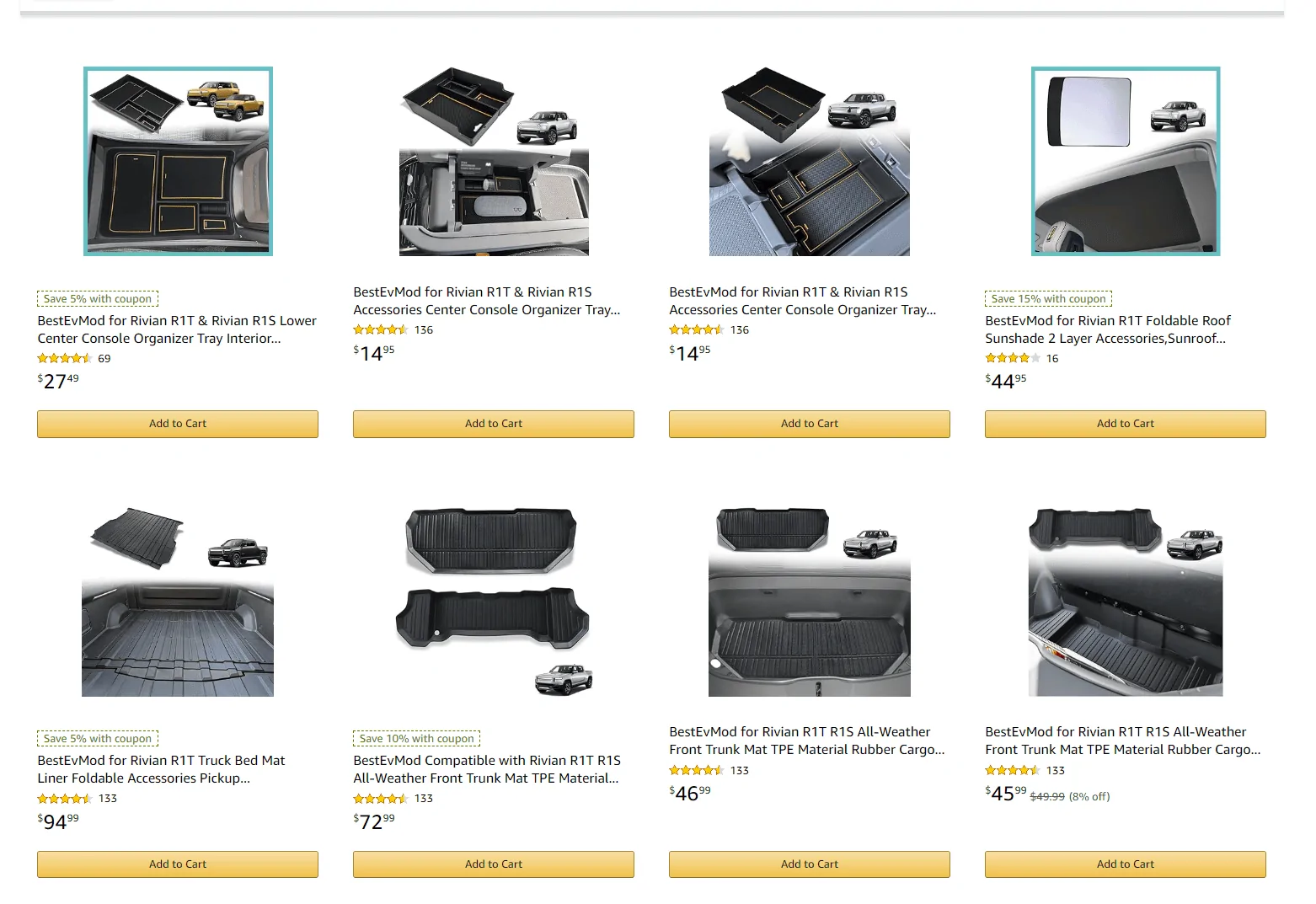 Rivian R1T R1S 【BestEvMod】Retractable Cargo Cover for R1S now available, saving 20% during the weekend! 1706276301662