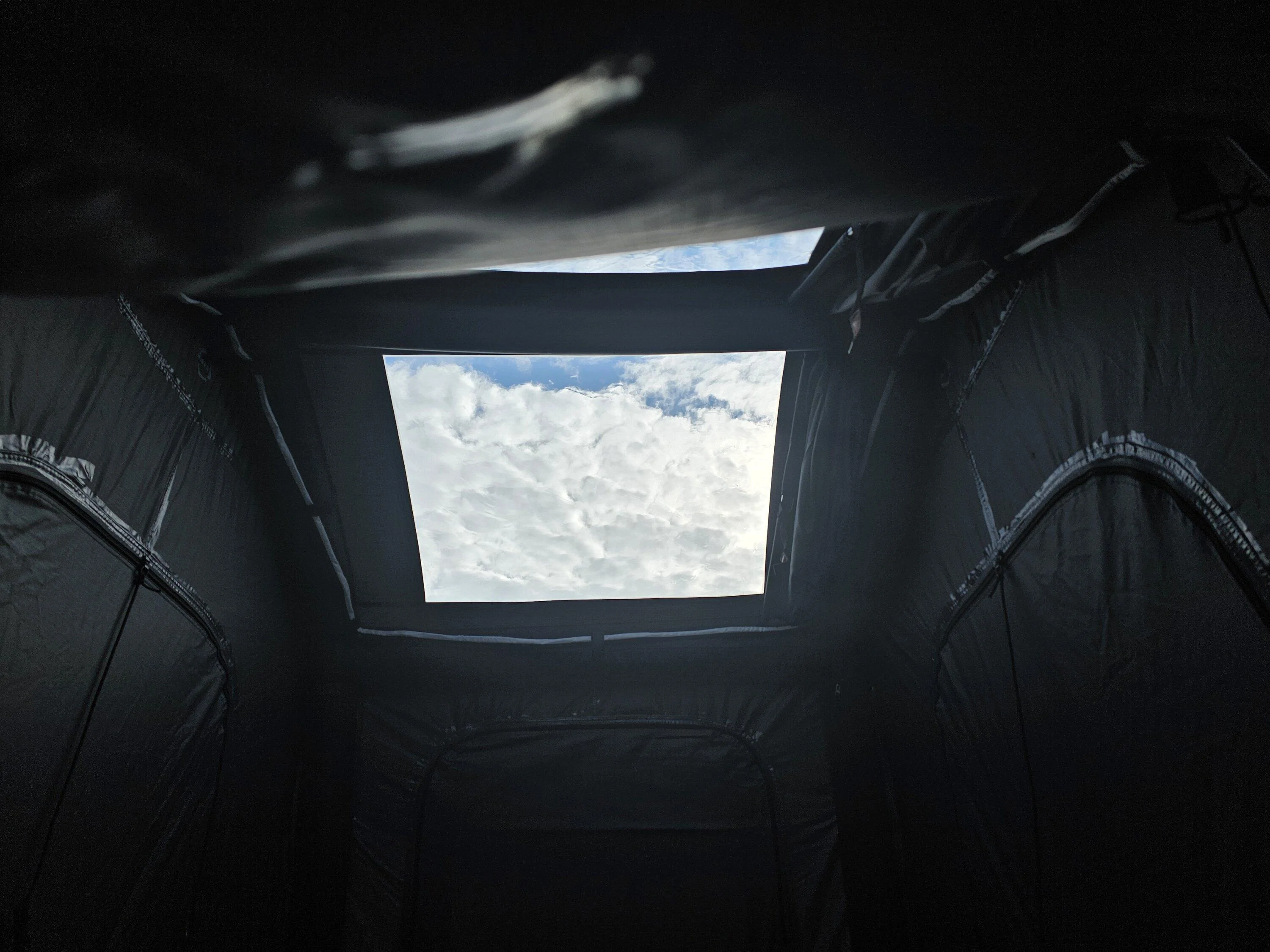 Rivian R1T R1S Air Cruiser Roof Top Tent Installed on R1T! Review + Photos 20240126_131542