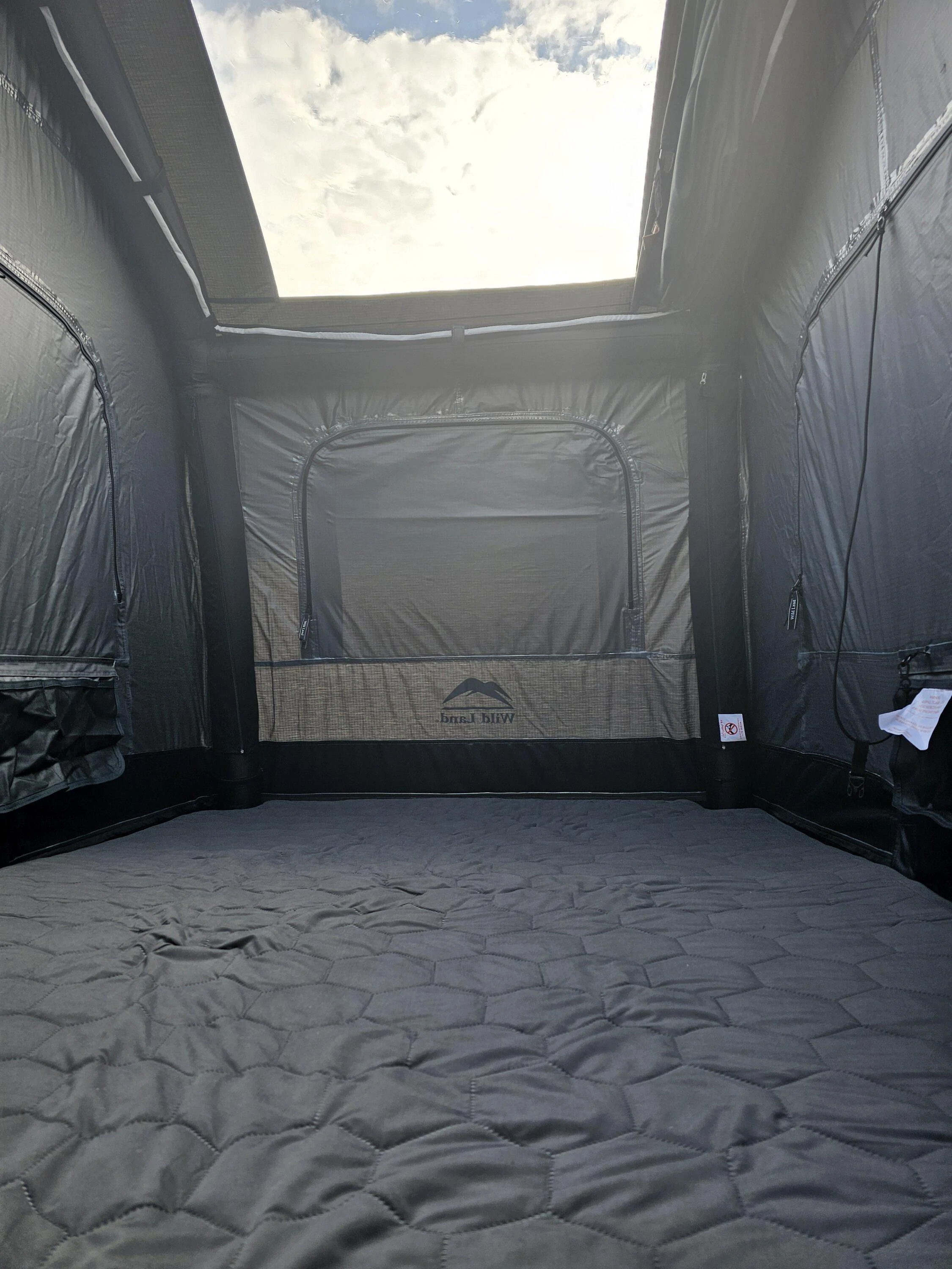 Rivian R1T R1S Air Cruiser Roof Top Tent Installed on R1T! Review + Photos 20240126_131537