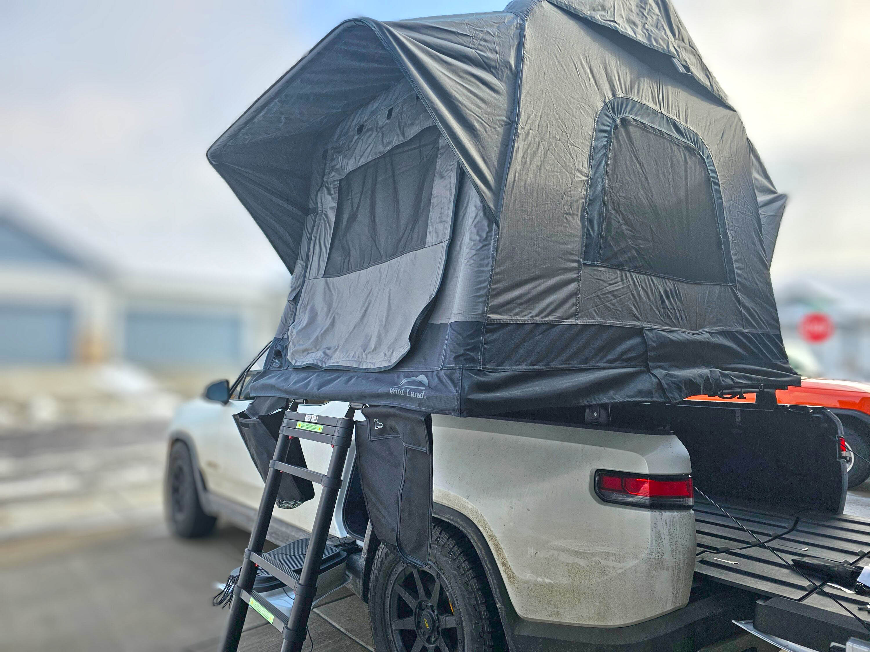 Rivian R1T R1S Air Cruiser Roof Top Tent Installed on R1T! Review + Photos 20240126_131508~2