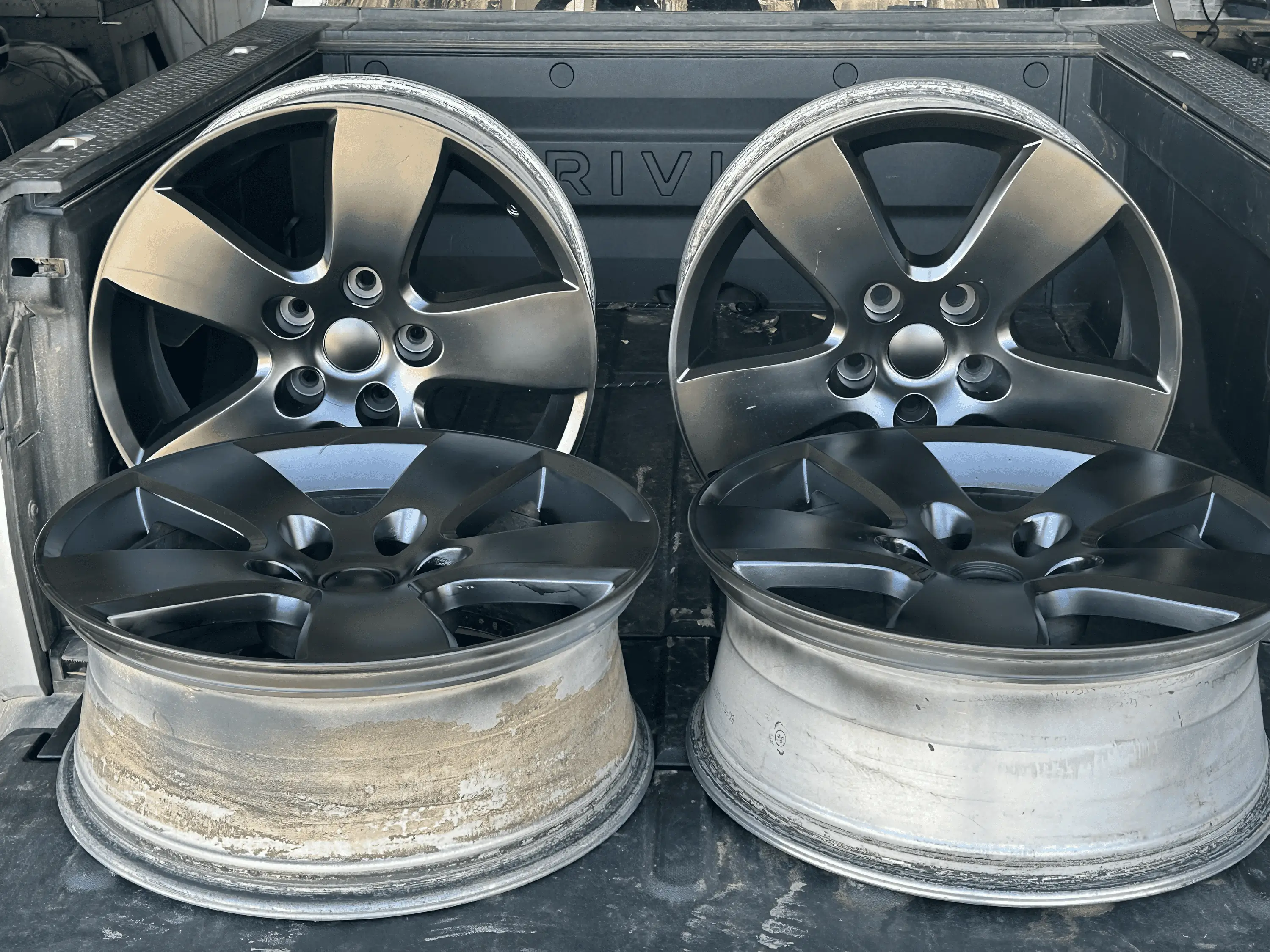 Rivian R1T R1S Affordable Winter Wheels Setup: Ram 2363 tempImageCA5JBG