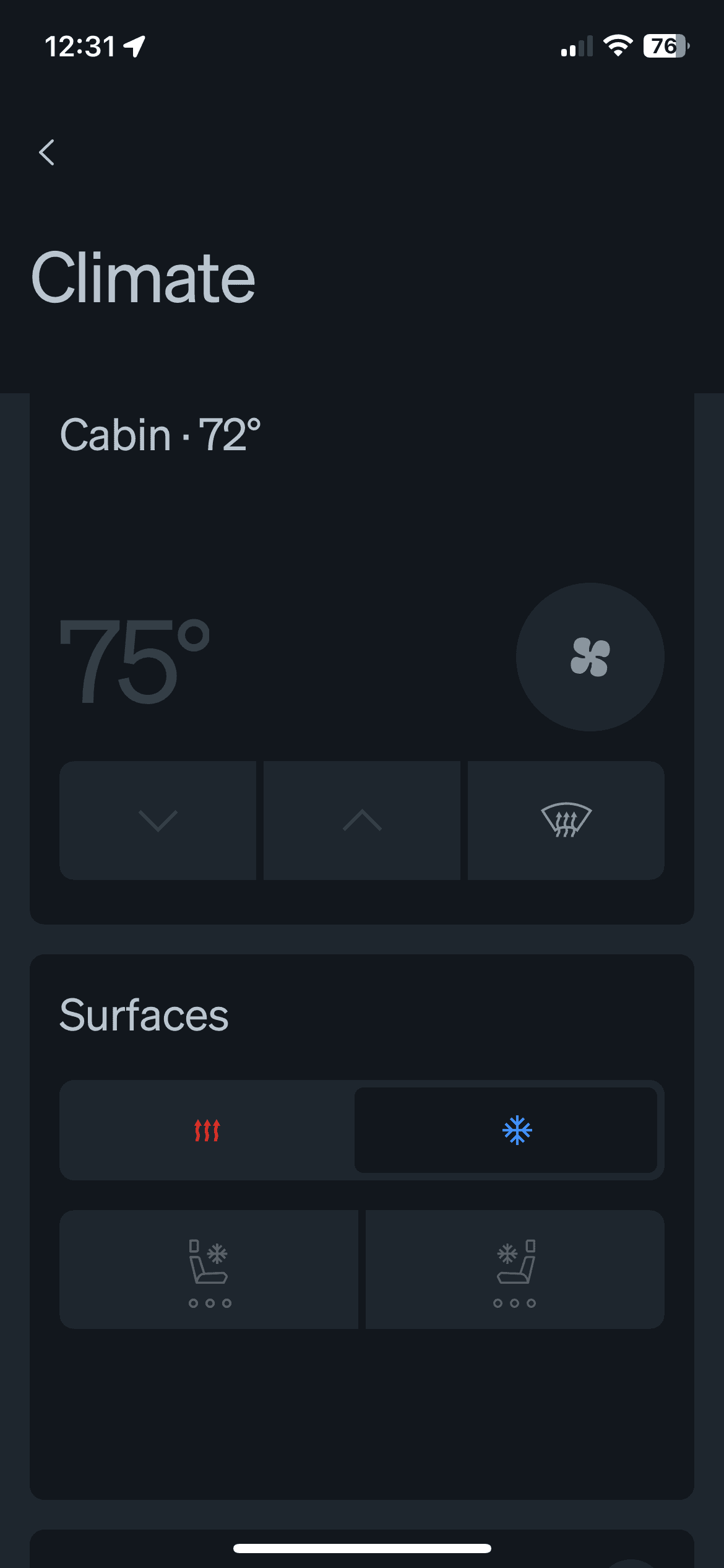 Rivian R1T R1S Seat heat removed from app? 1706549644277