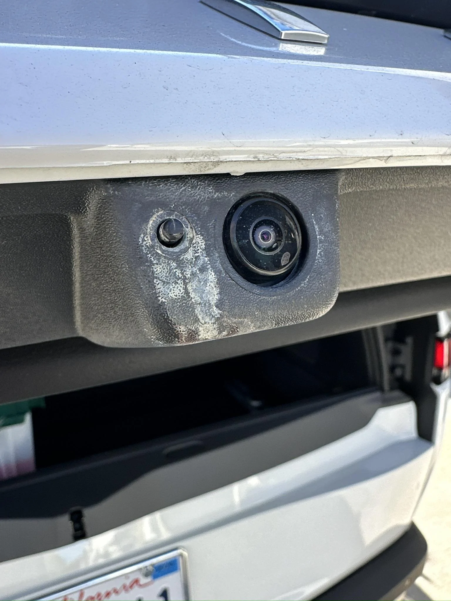 Rivian R1T R1S Corroding bolt near rear view camera bubble E99C3C43-3099-404E-A836-C249230C10A5