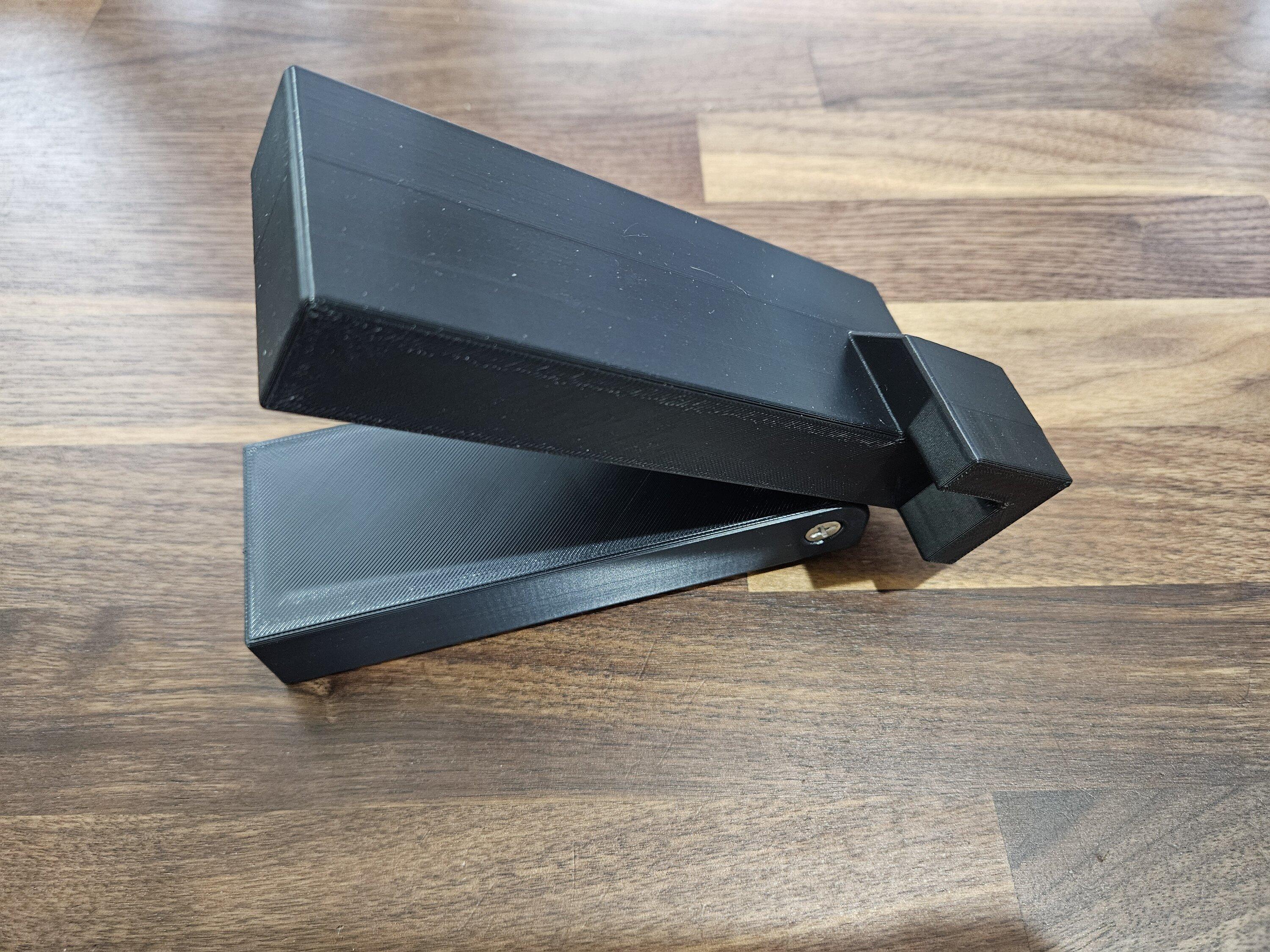 Rivian R1T R1S R1S Cargo Floor Risers (For Flat Floor) -- my 3D print solution 20240129_155300