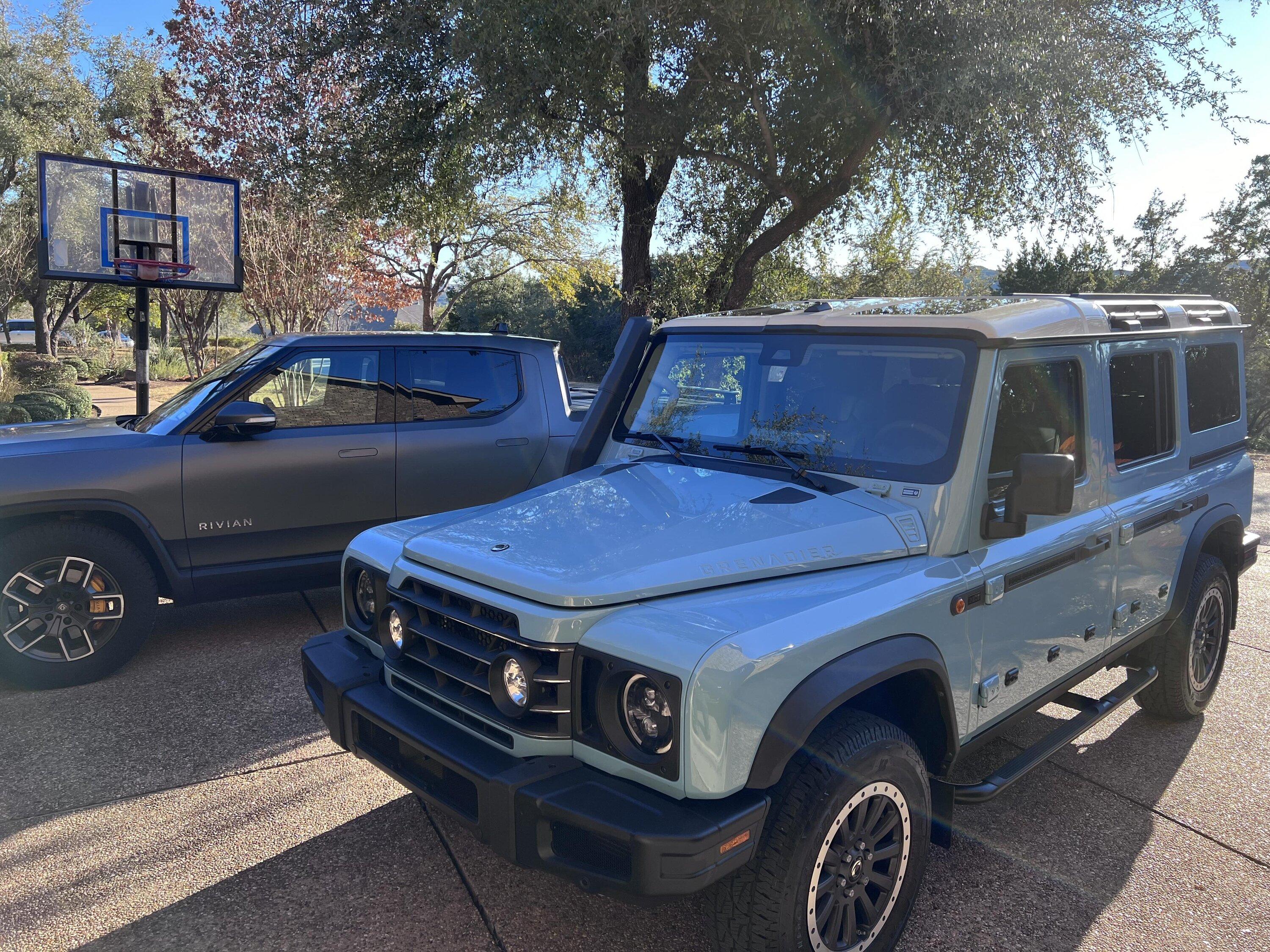 Rivian R1T R1S Ineos Grenadier drive event IMG_2756