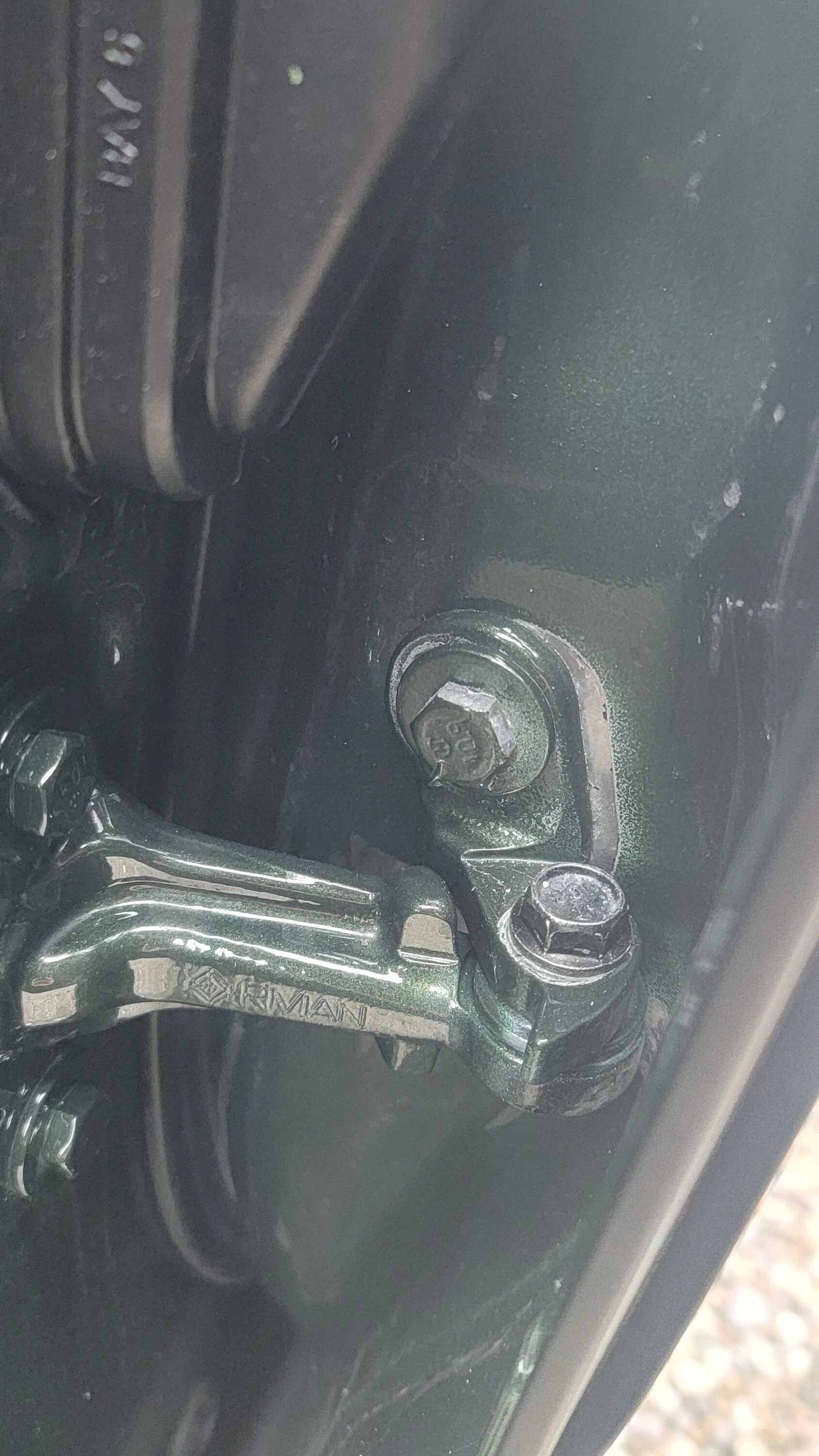 Rivian R1T R1S Brand New R1S Repainted Before Delivery Rivian door 1