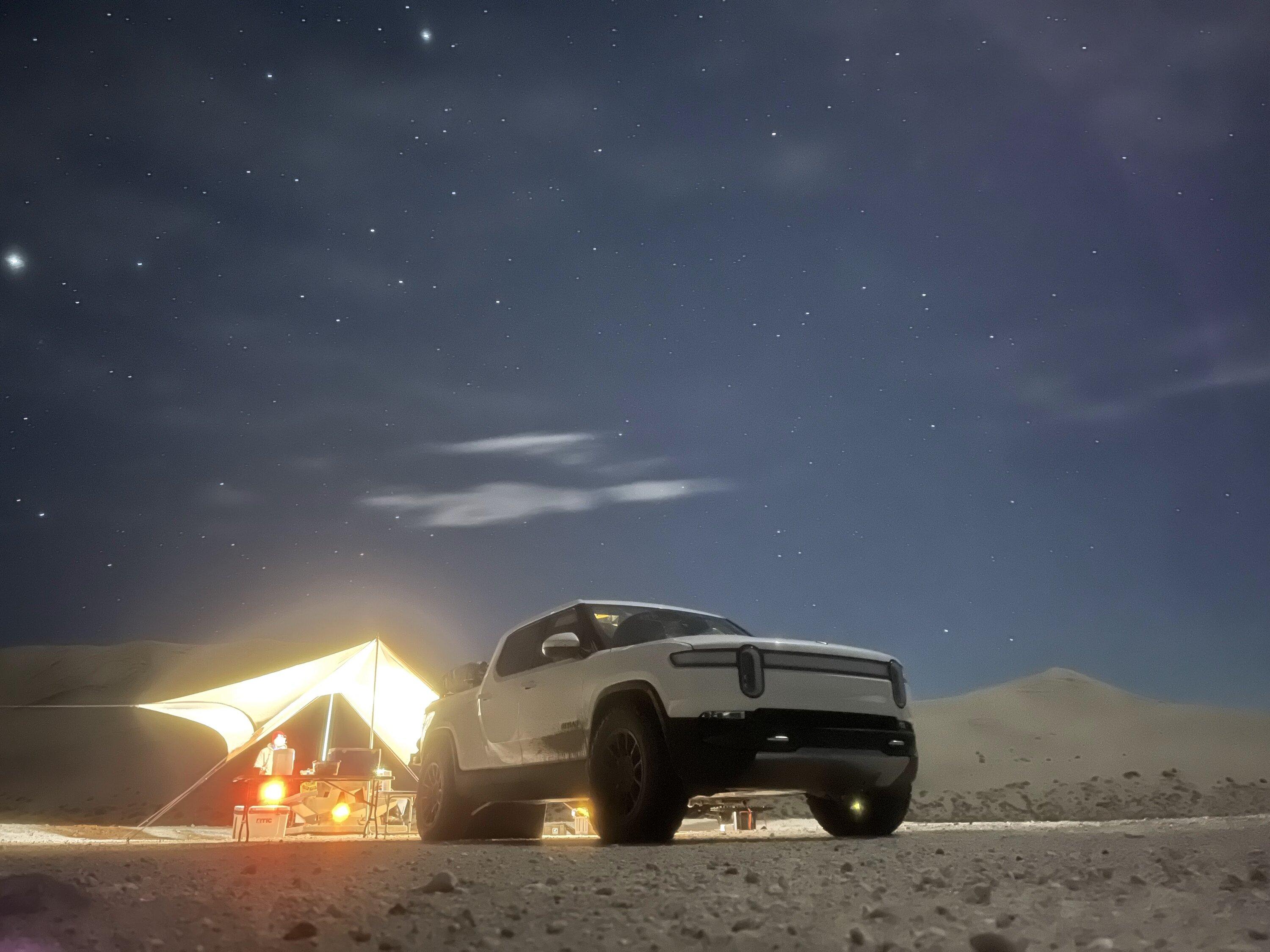 Rivian R1T R1S Winter Camping Gear Winners & Lessons! IMG_6870