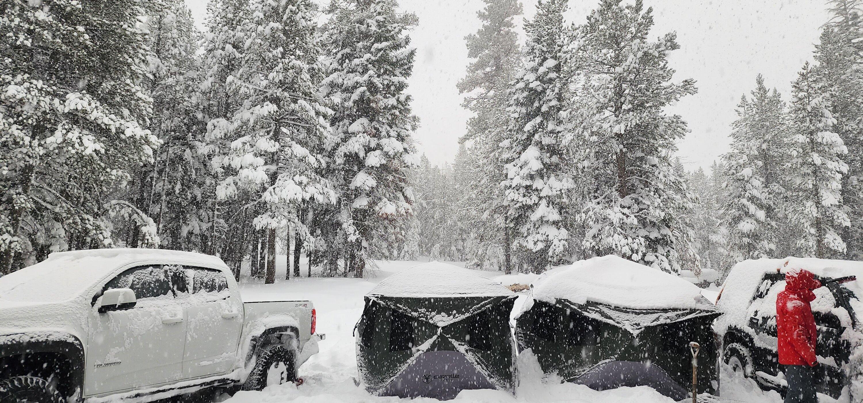 Rivian R1T R1S Winter Camping Gear Winners & Lessons! 20221203_073207