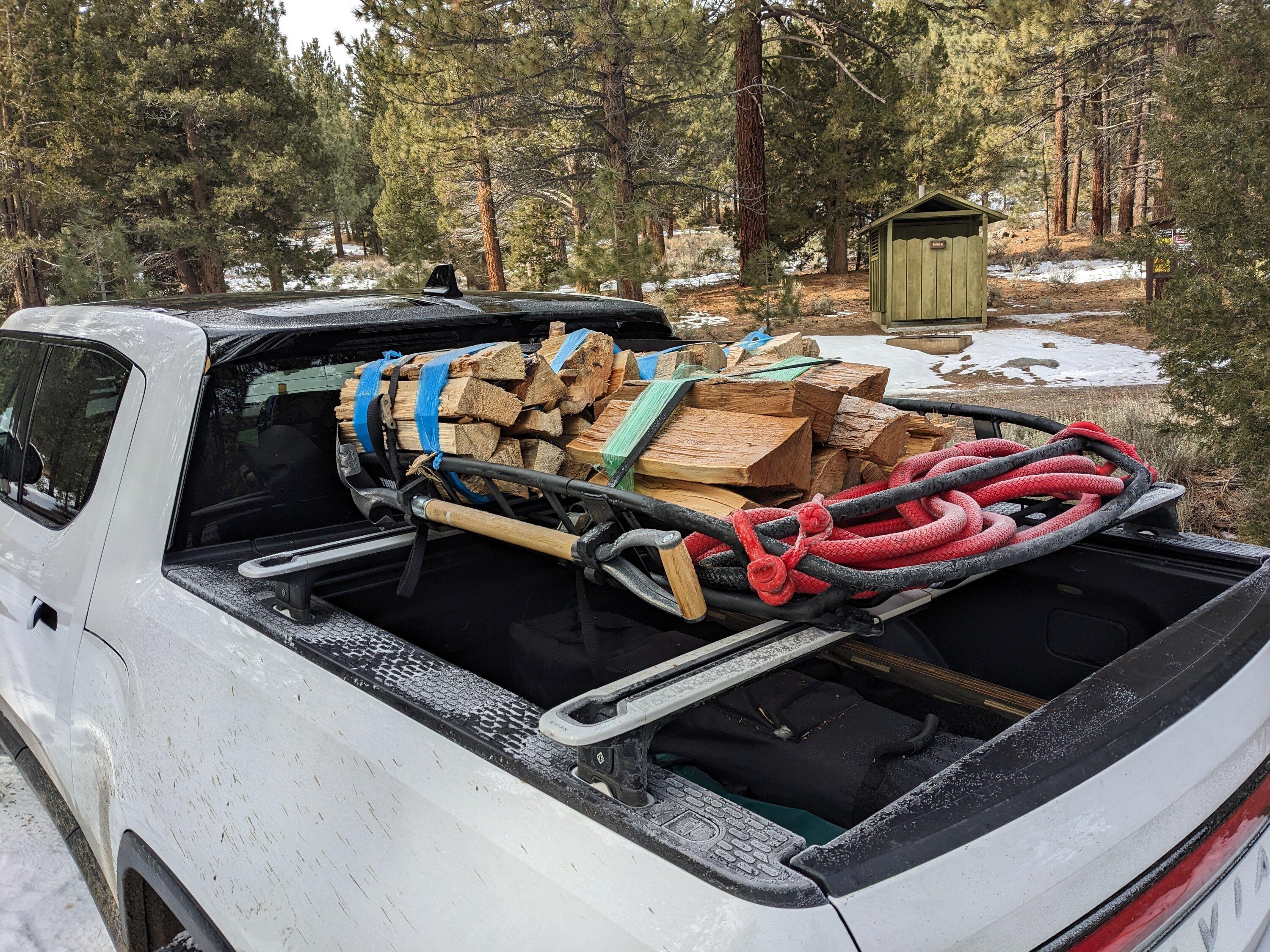 Rivian R1T R1S Winter Camping Gear Winners & Lessons! PXL_20231231_175637157