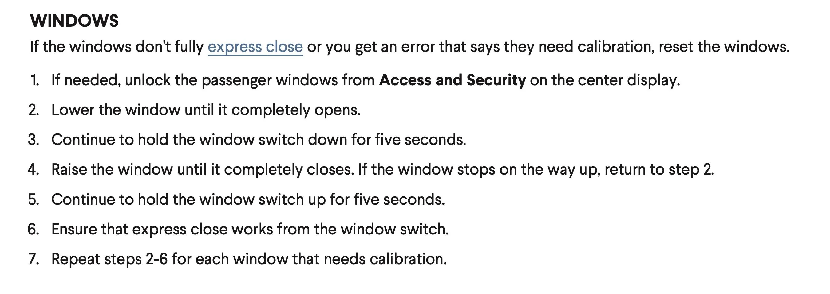 Rivian R1T R1S Non-functioning driver window Image 1-30-24 at 10.48 AM