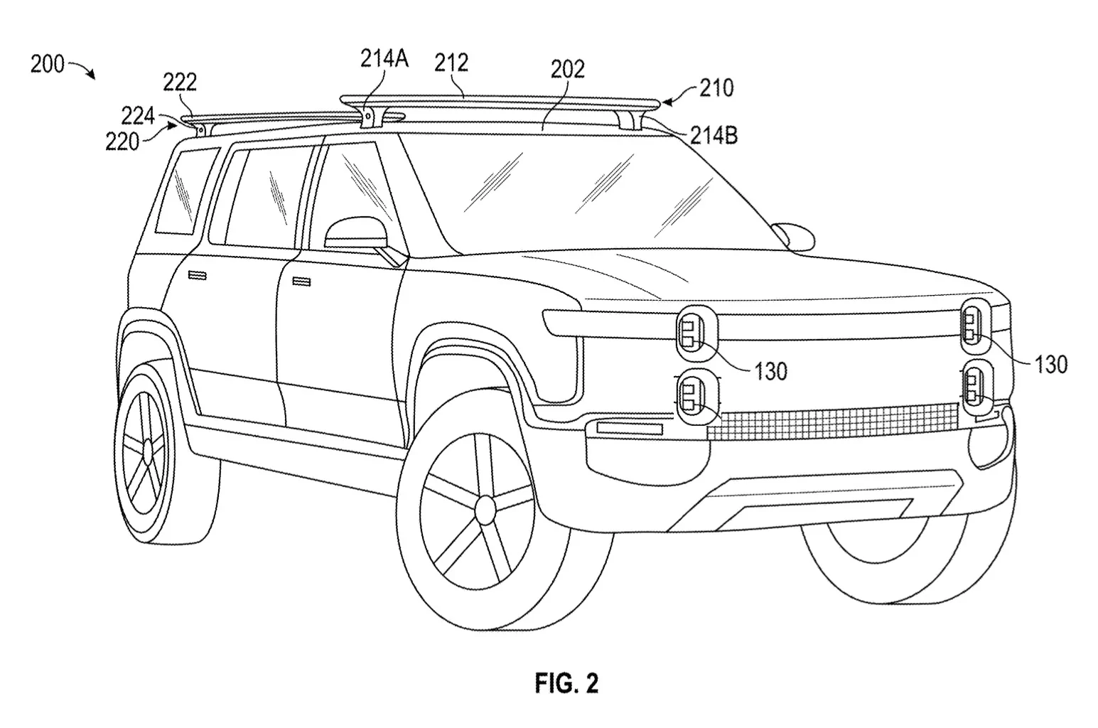 Rivian R1T R1S R2 Design Leak via Patent? 1706637705307