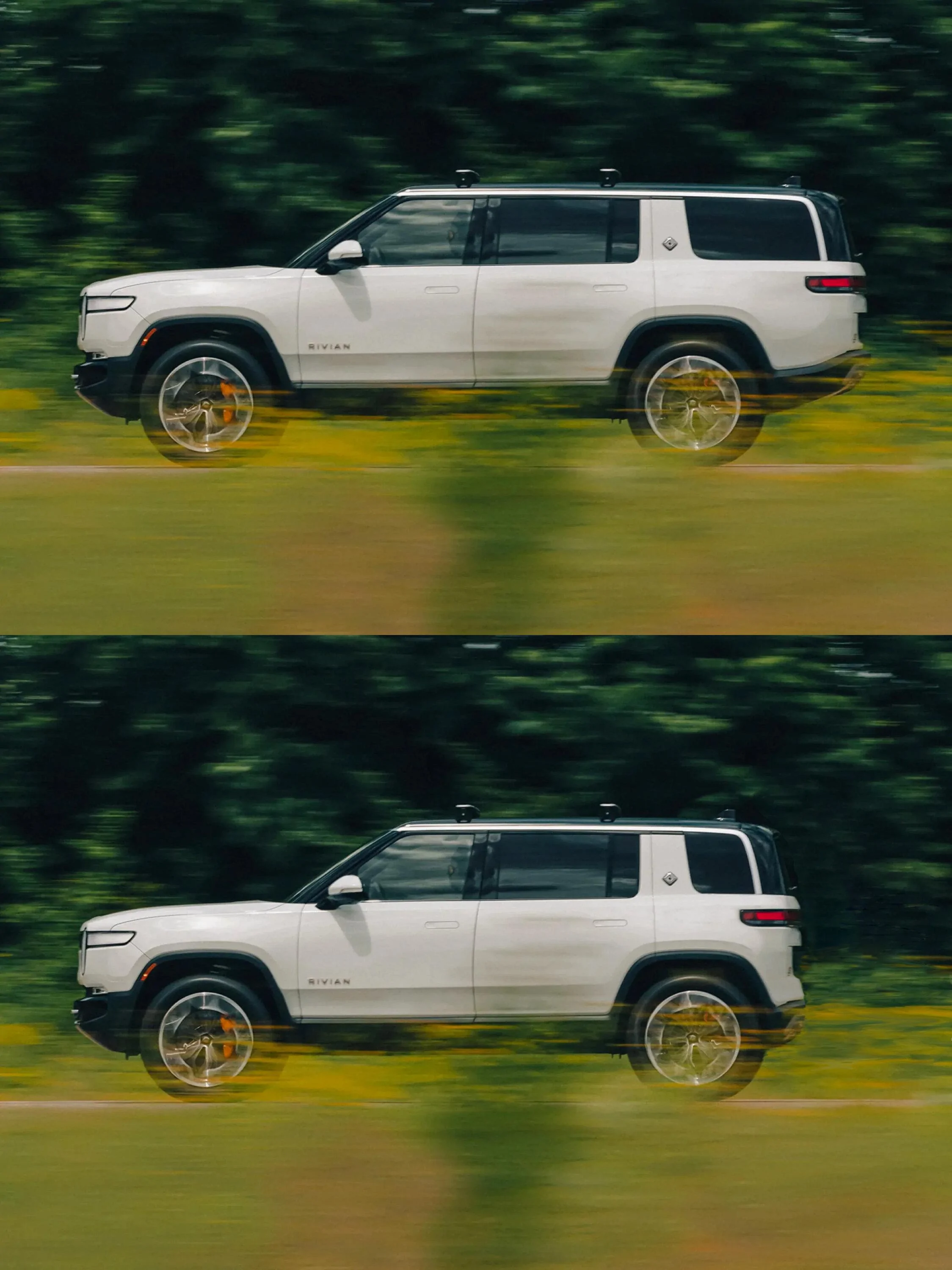 Rivian R1T R1S Rivian R2 design renderings Rivian R12