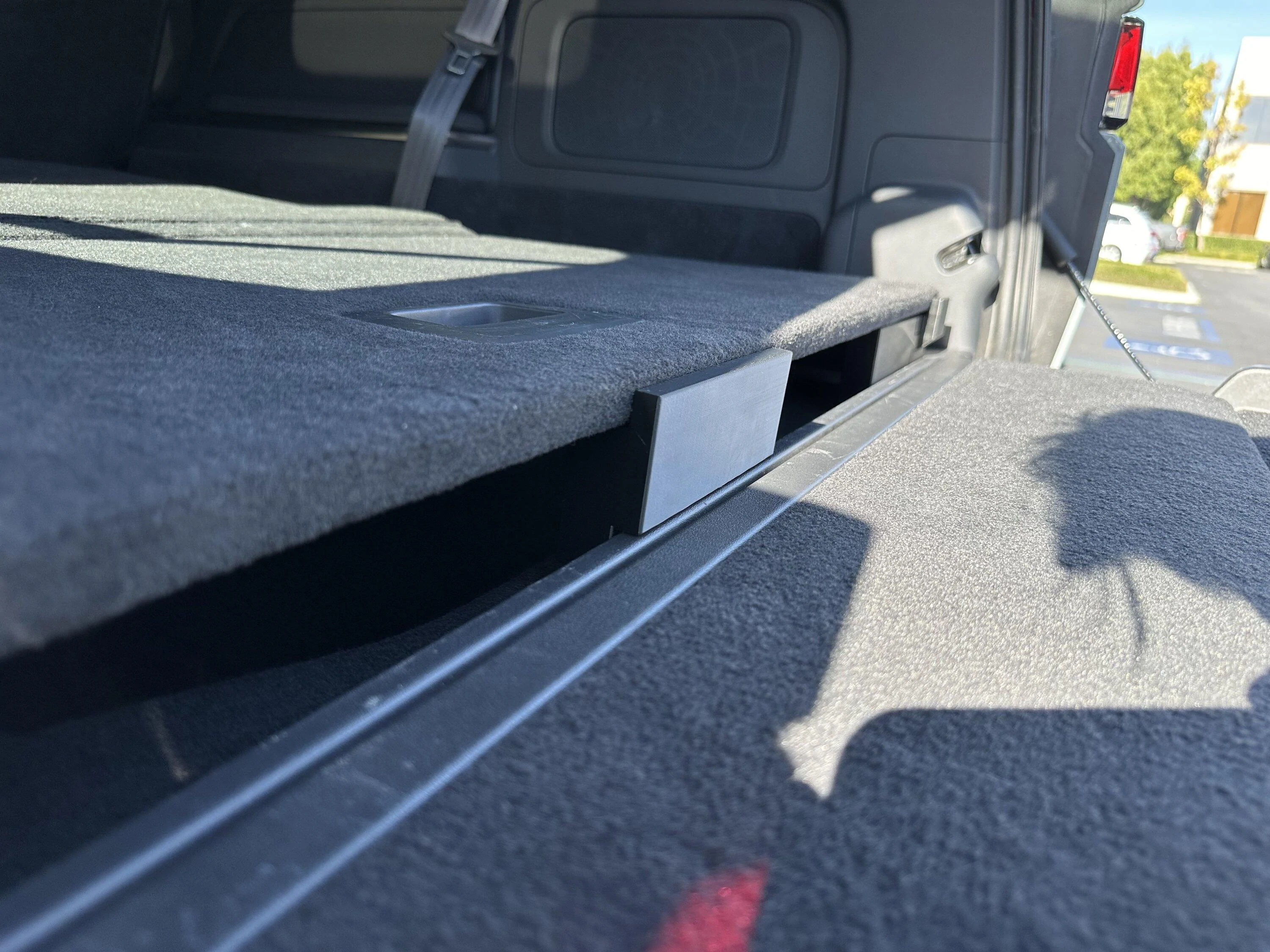 Rivian R1T R1S R1S Cargo Floor Risers (For Flat Floor) -- my 3D print solution IMG_5857