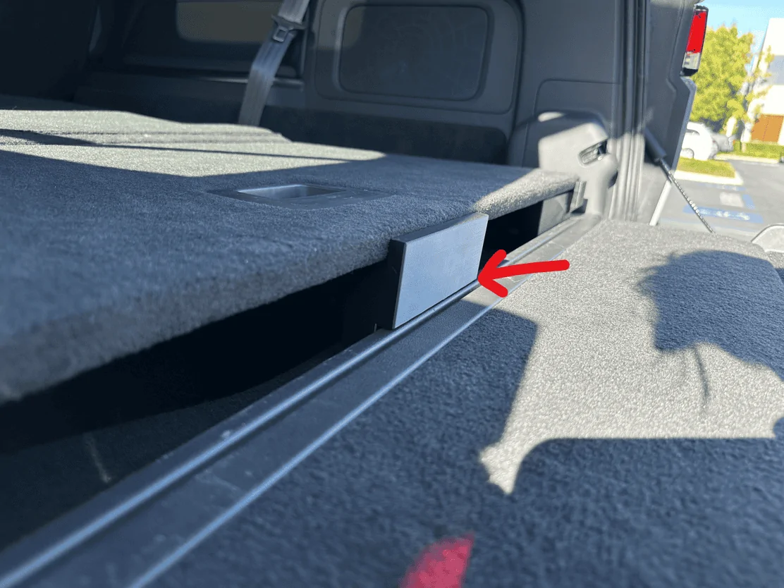 Rivian R1T R1S R1S Cargo Floor Risers (For Flat Floor) -- my 3D print solution Screenshot 2024-01-31 152807