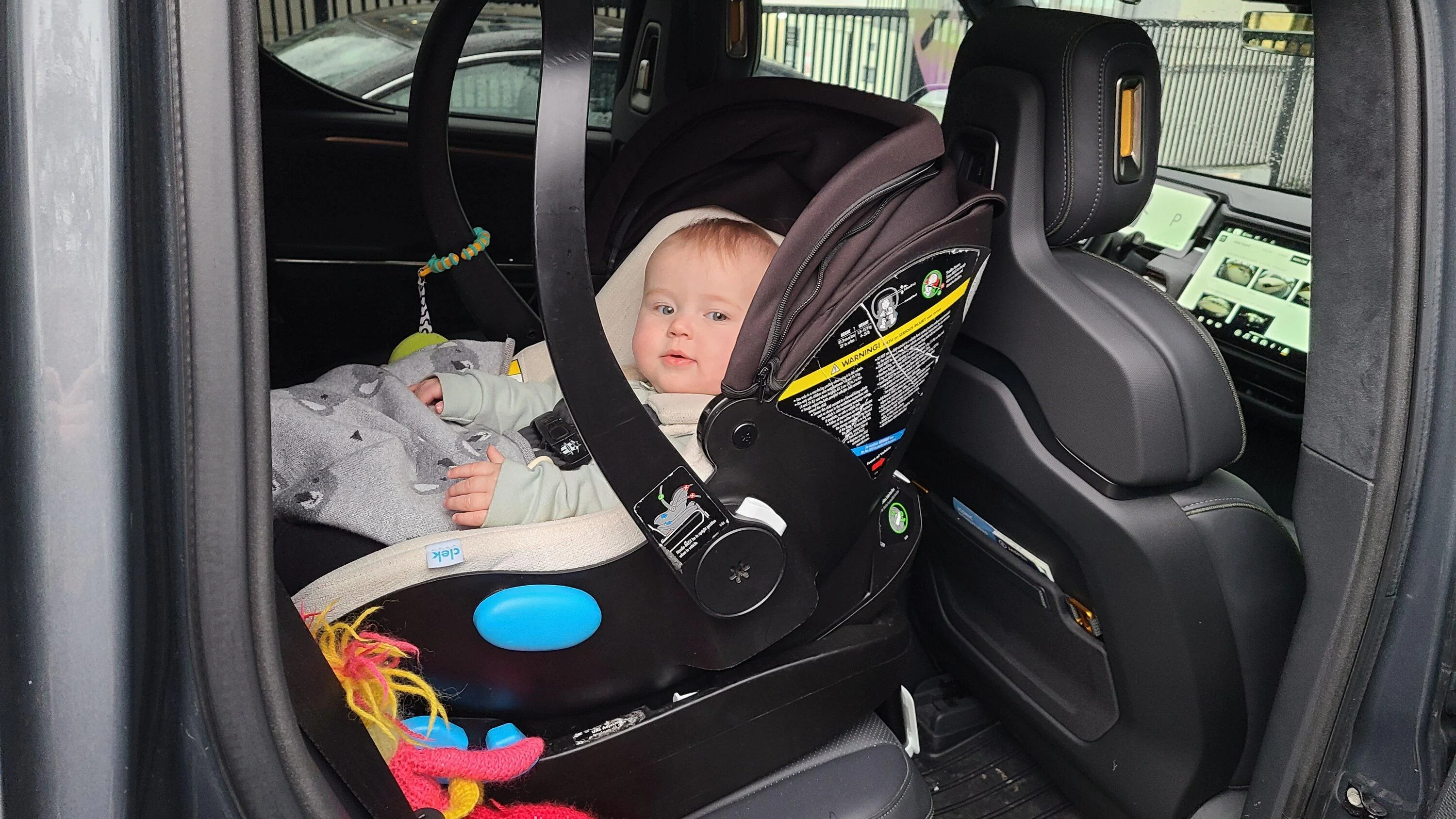 Rivian R1T R1S R1T Car Seat Anyone? 20240131_154854
