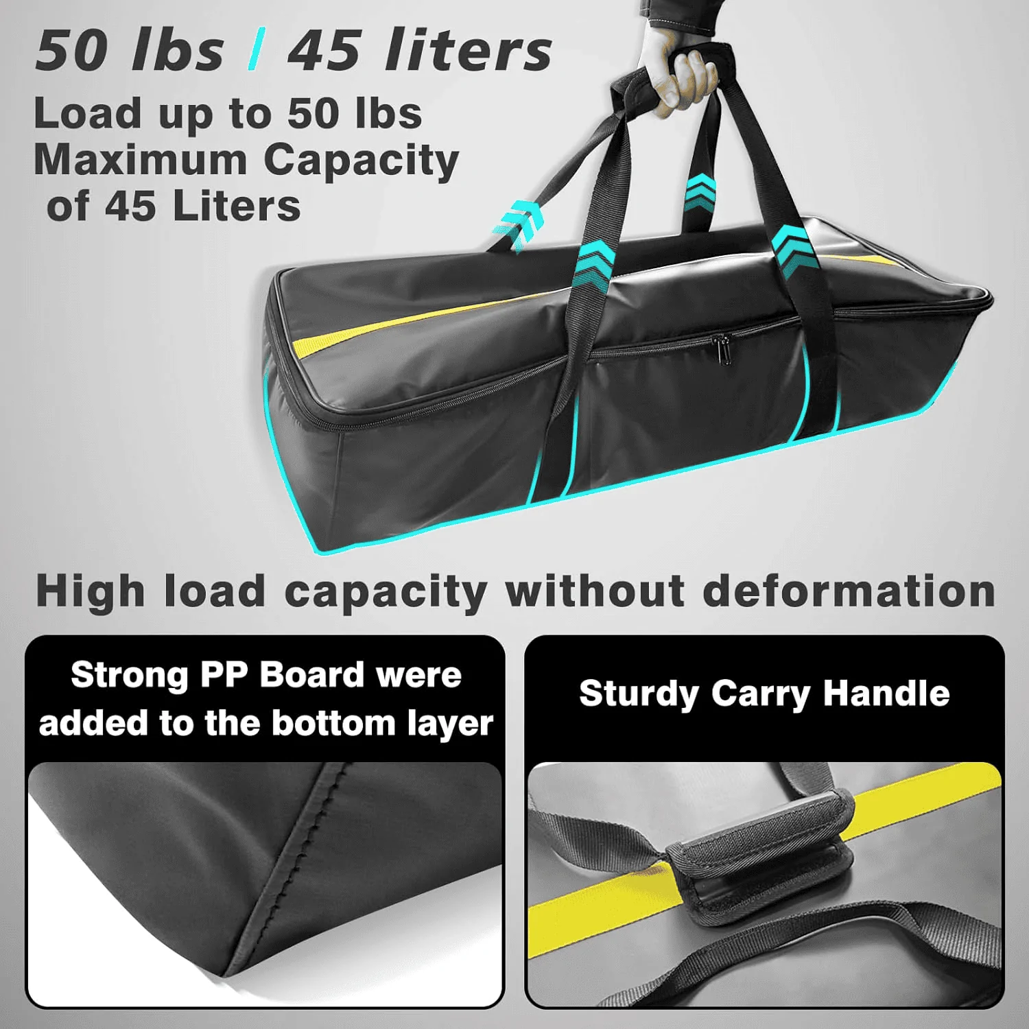 Rivian R1T R1S 【BestEvMod】Our frunk cooler/organizer insulated bag! Custom made for Frunk bottom layer under deck panel 1706840924939
