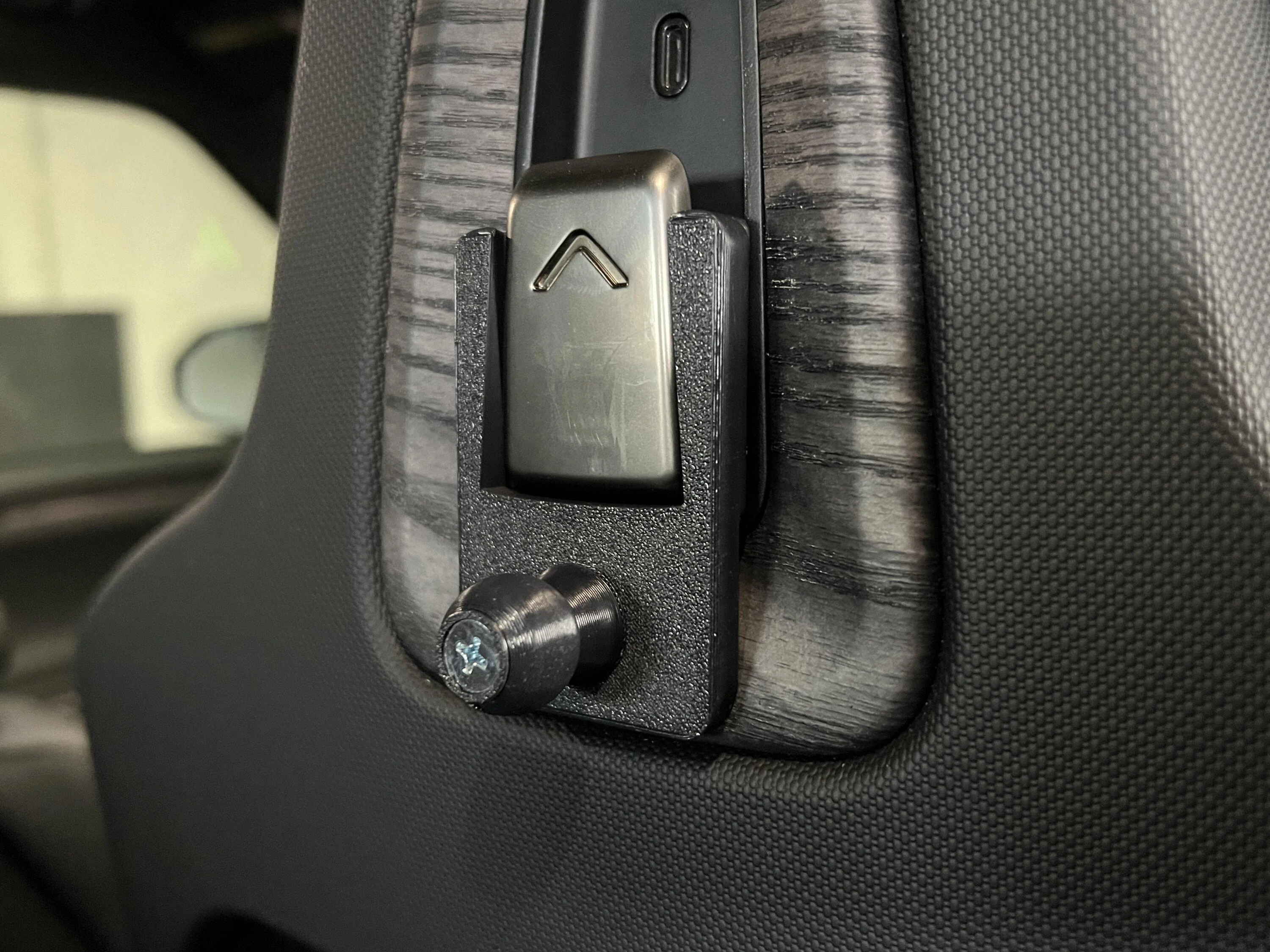 Rivian R1T R1S NEW - OpenSourceEV Parts Seat Back Tablet Mount V2 & Tablet Holder IMG_1983 2