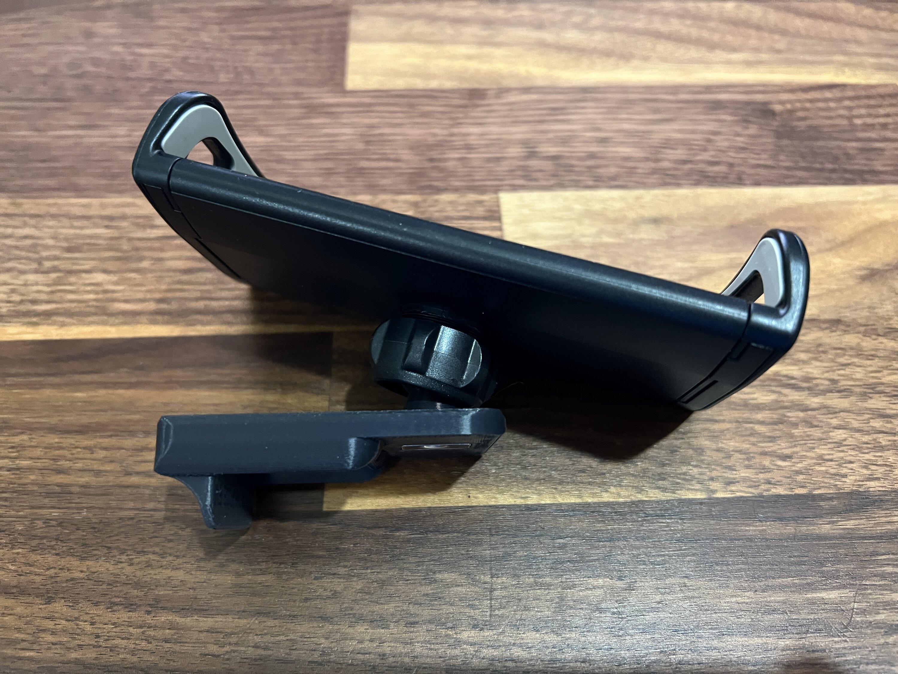 Rivian R1T R1S NEW - OpenSourceEV Parts Seat Back Tablet Mount V2 & Tablet Holder IMG_1990.JPG