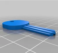 Rivian R1T R1S R1S: Three Cargo Crossbars on one Key tutorial : 3741432_yakima-sks-control-key-blank-by-omarmakesthings