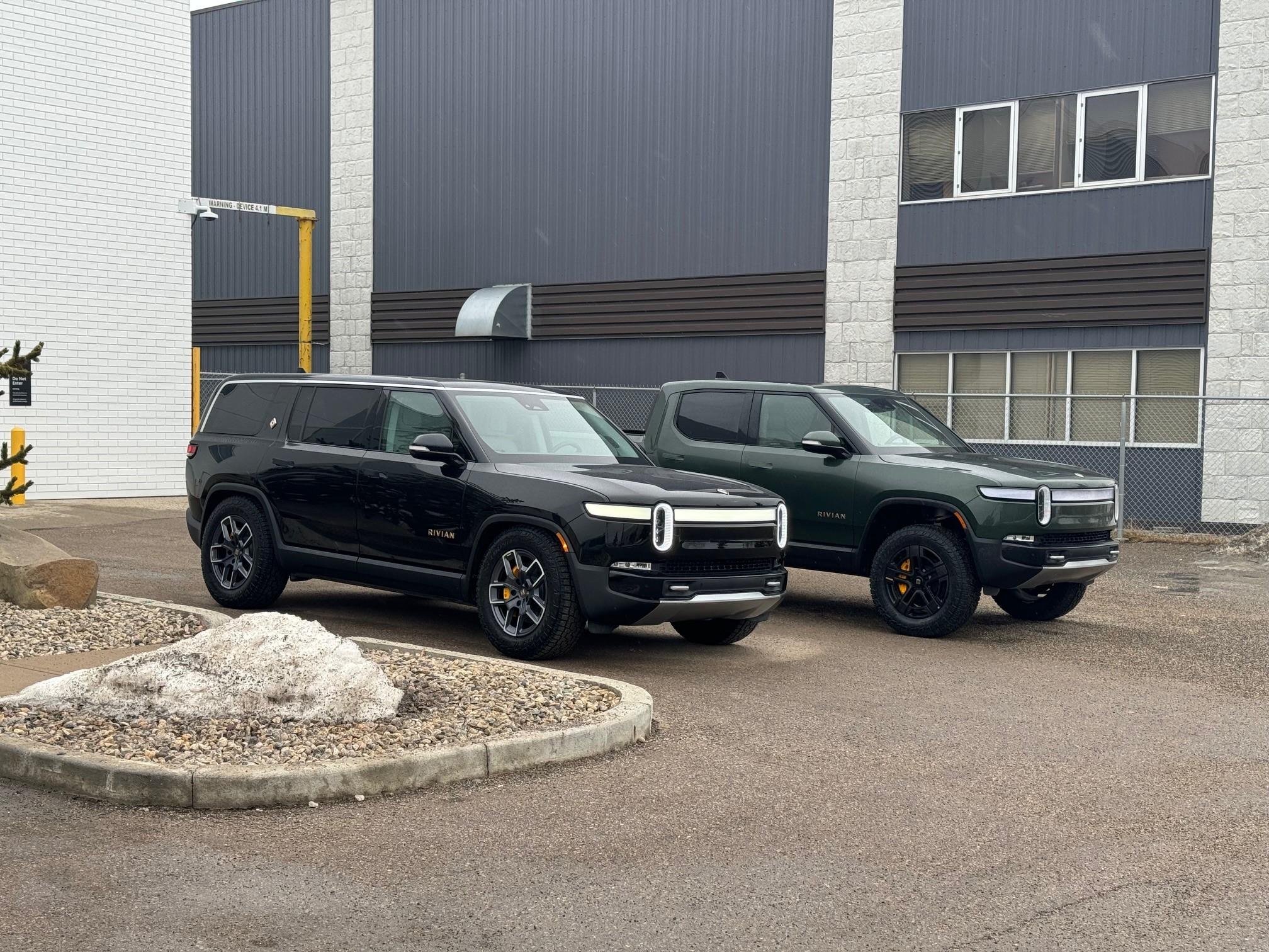 Rivian R1T R1S Calgary Service Center now doing test drives 3