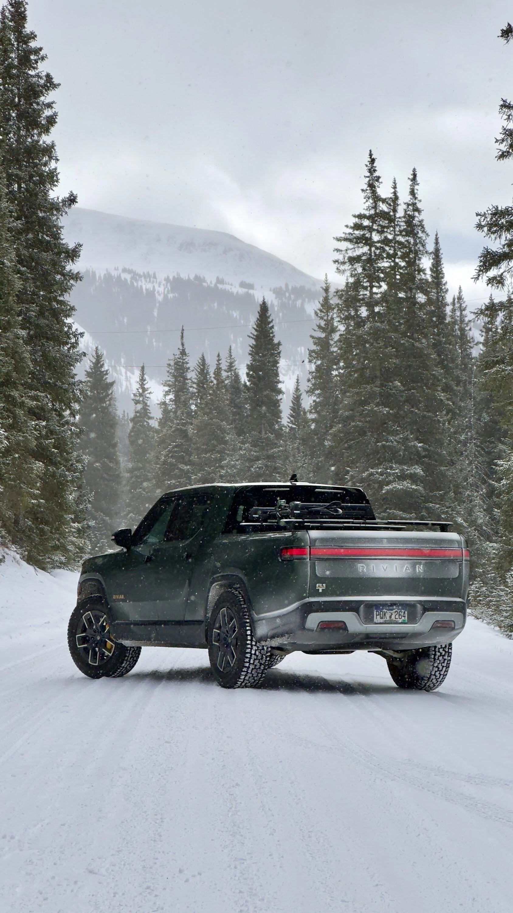 Rivian R1T R1S Range Loss in Extreme cold temperatures … Great Job, Rivian! IMG_2944