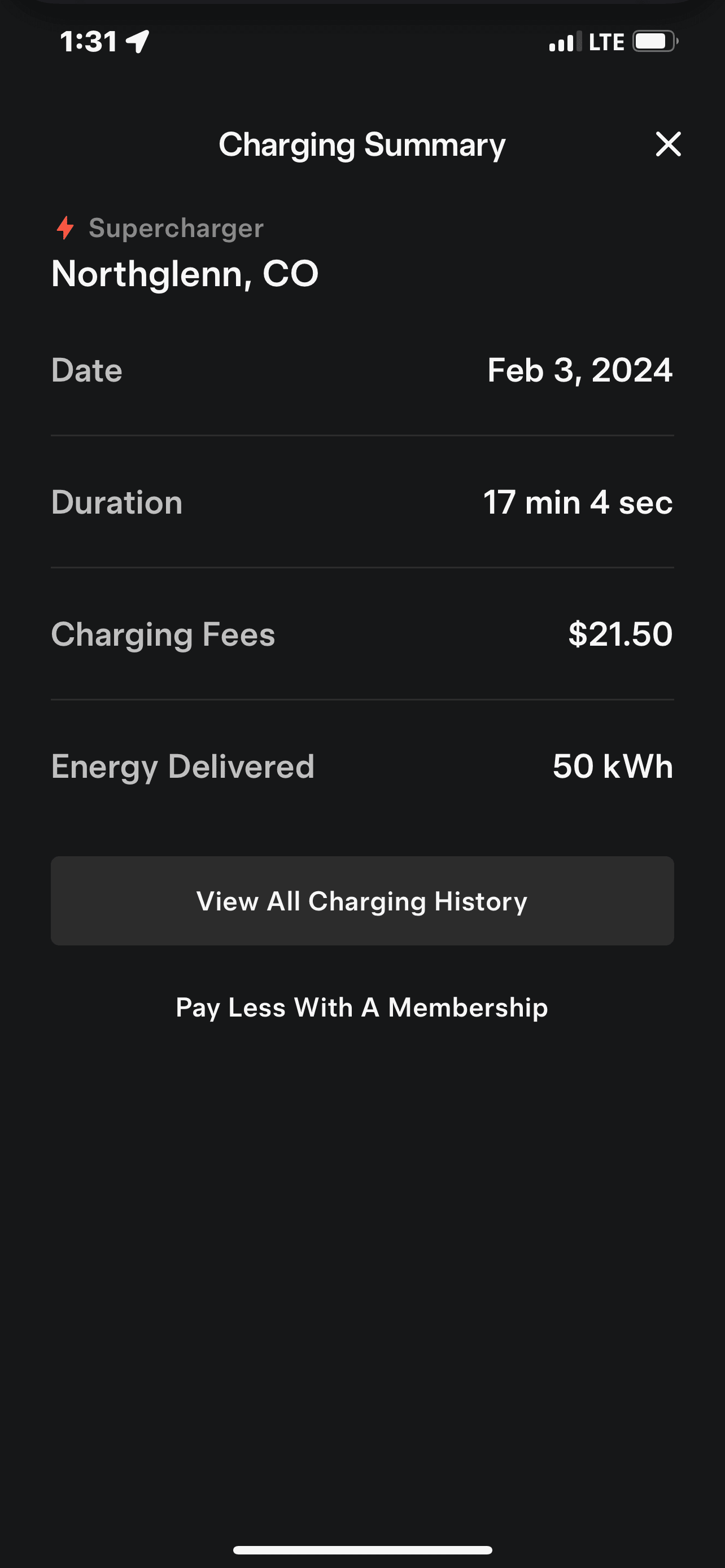 Rivian R1T R1S Finally charged at a Tesla Magic Dock Supercharger IMG_0896