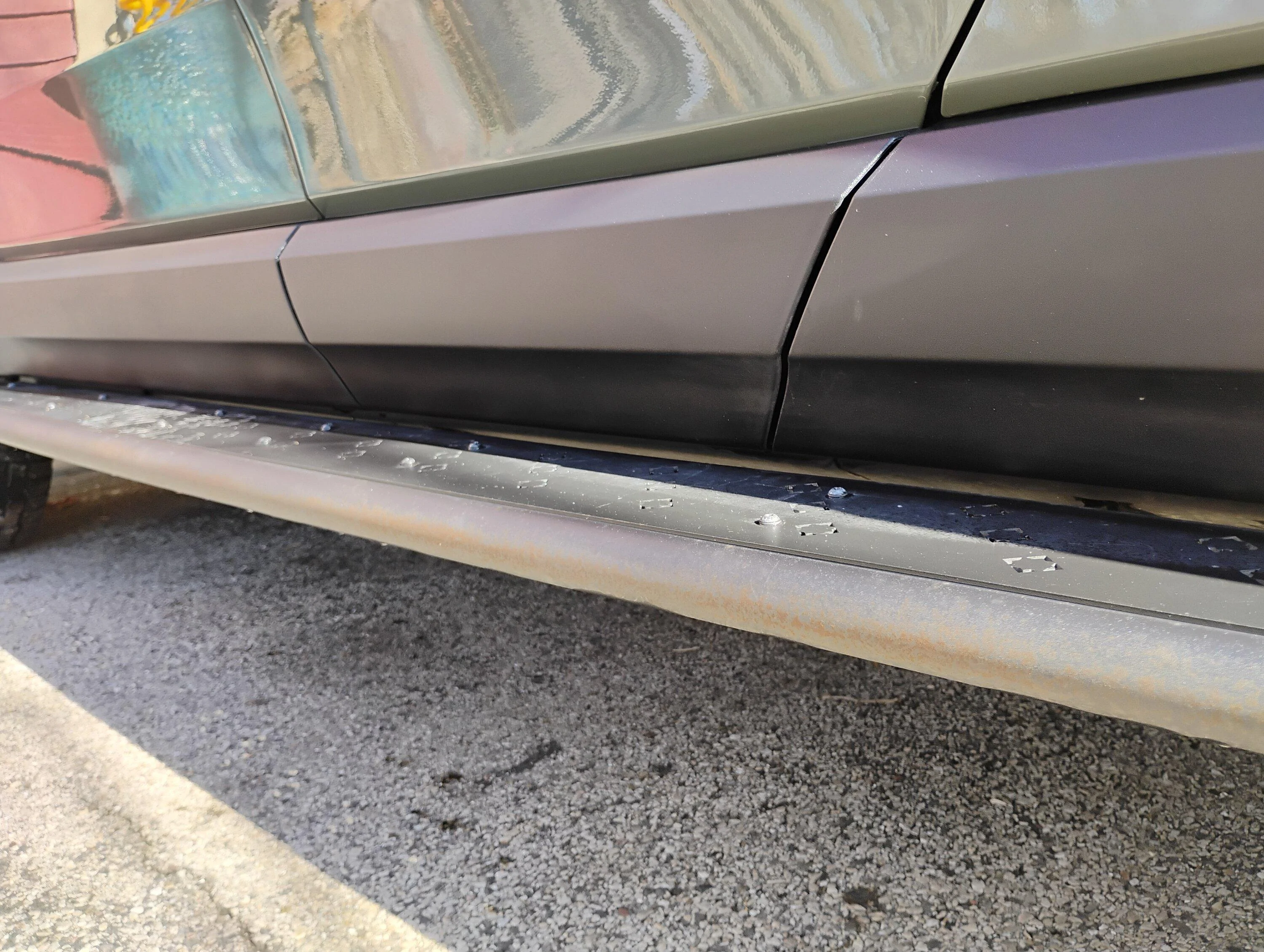 Rivian R1T R1S EV Sportline Running Boards Rusting after 2 Months IMG_20240204_123339455_HDR