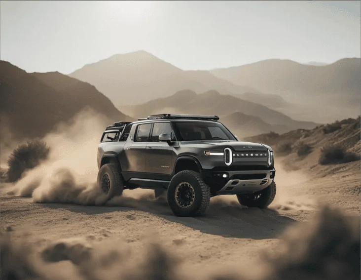 Rivian R1T R1S Rivian in King of the Hammers: Possible or Dream? Rivian - Offroad 1