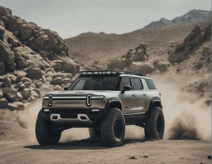 Rivian R1T R1S Rivian in King of the Hammers: Possible or Dream? Rivian - Offroad 5