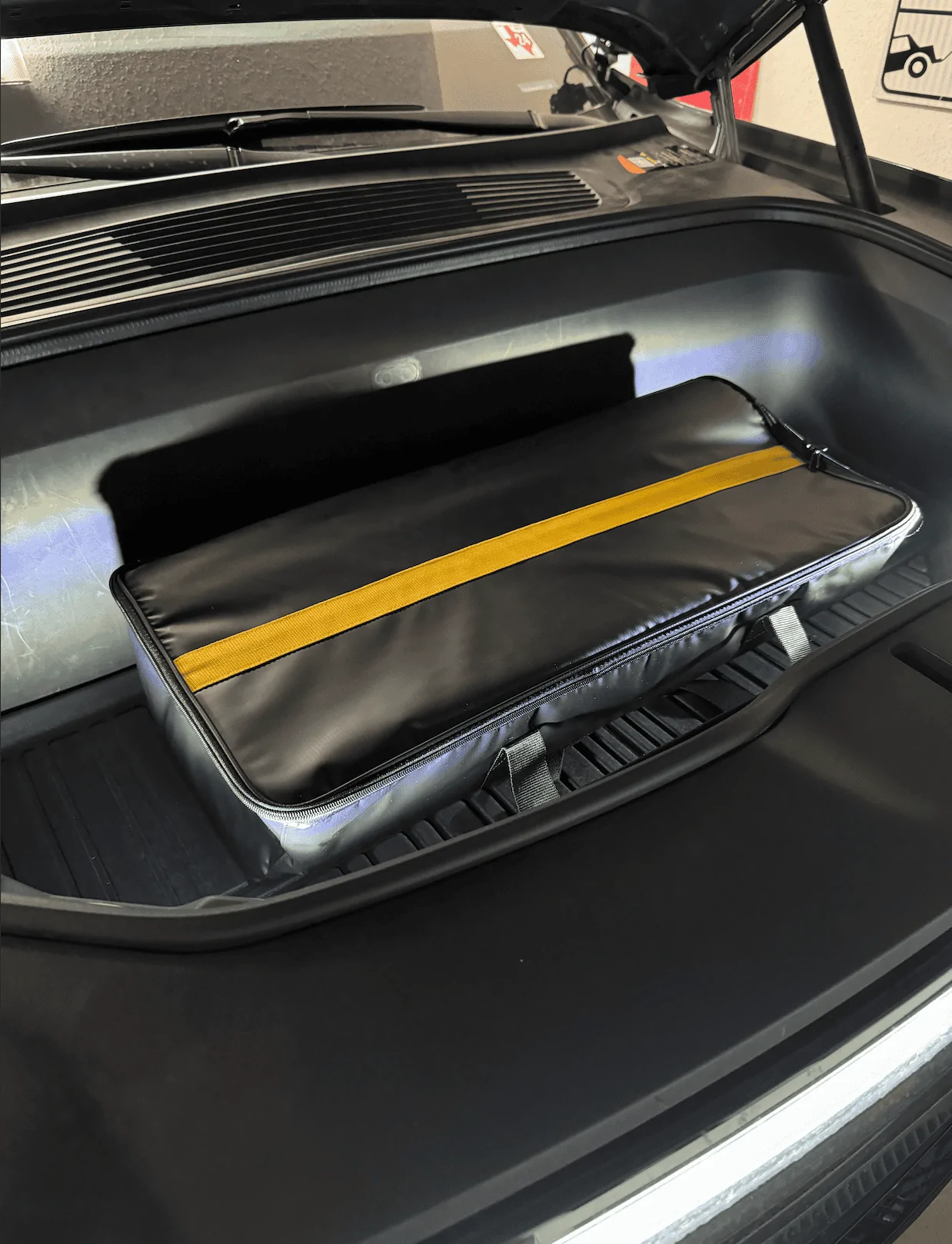 Rivian R1T R1S 【BestEvMod】Our frunk cooler/organizer insulated bag! Custom made for Frunk bottom layer under deck panel Screenshot 2024-02-07 at 9.50.45 AM