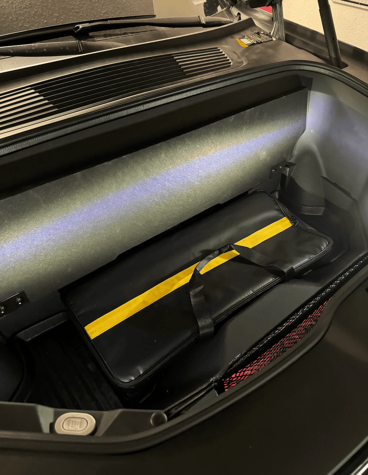 Rivian R1T R1S 【BestEvMod】Our frunk cooler/organizer insulated bag! Custom made for Frunk bottom layer under deck panel Screenshot 2024-02-07 at 9.50.58 AM
