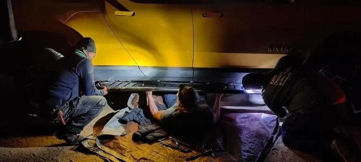 Rivian R1T R1S Fun at King of the Hammers install in process