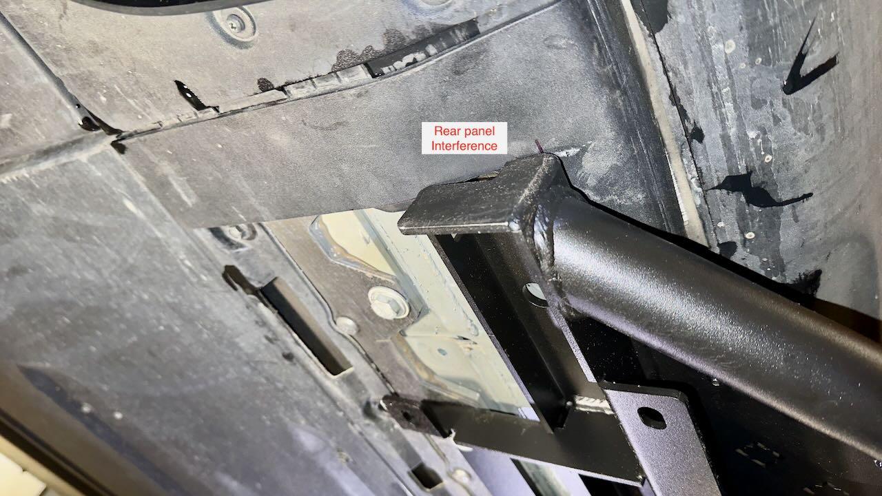 Rivian R1T R1S EVSportline Sliders - Cutting the panels 5.RearPanel_l