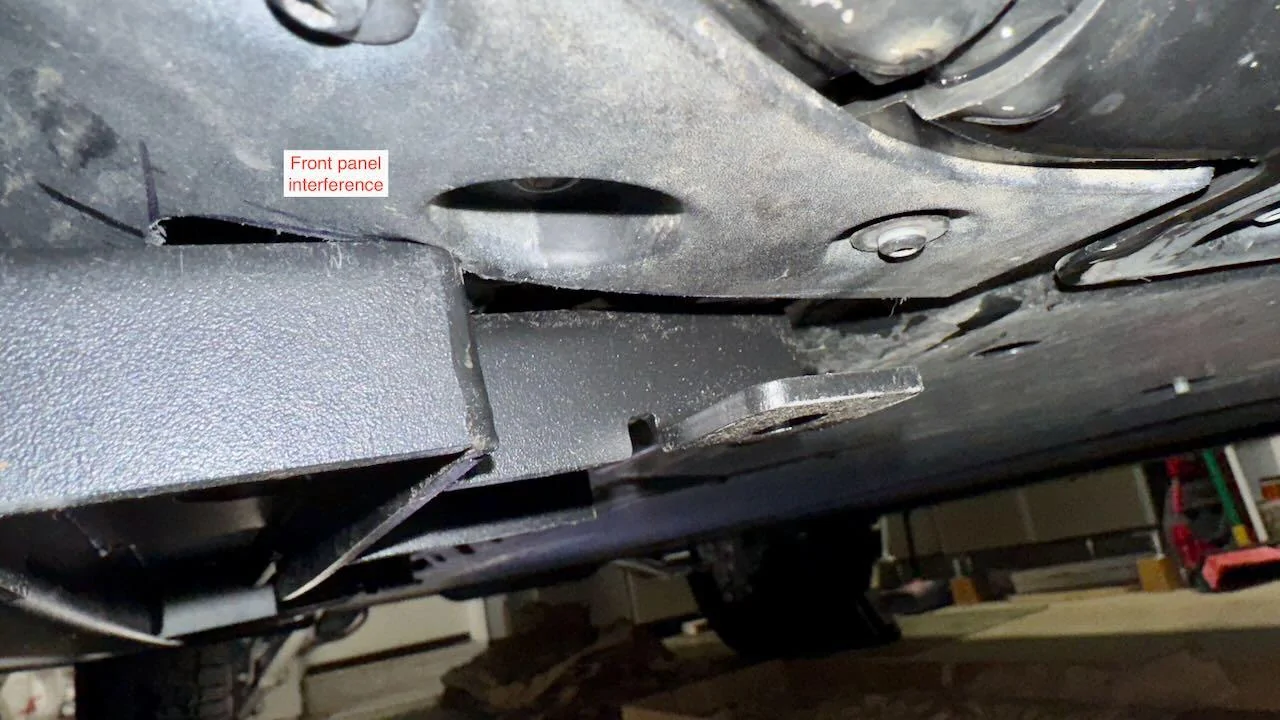 Rivian R1T R1S EVSportline Sliders - Cutting the panels 6.FrontPanel_lg
