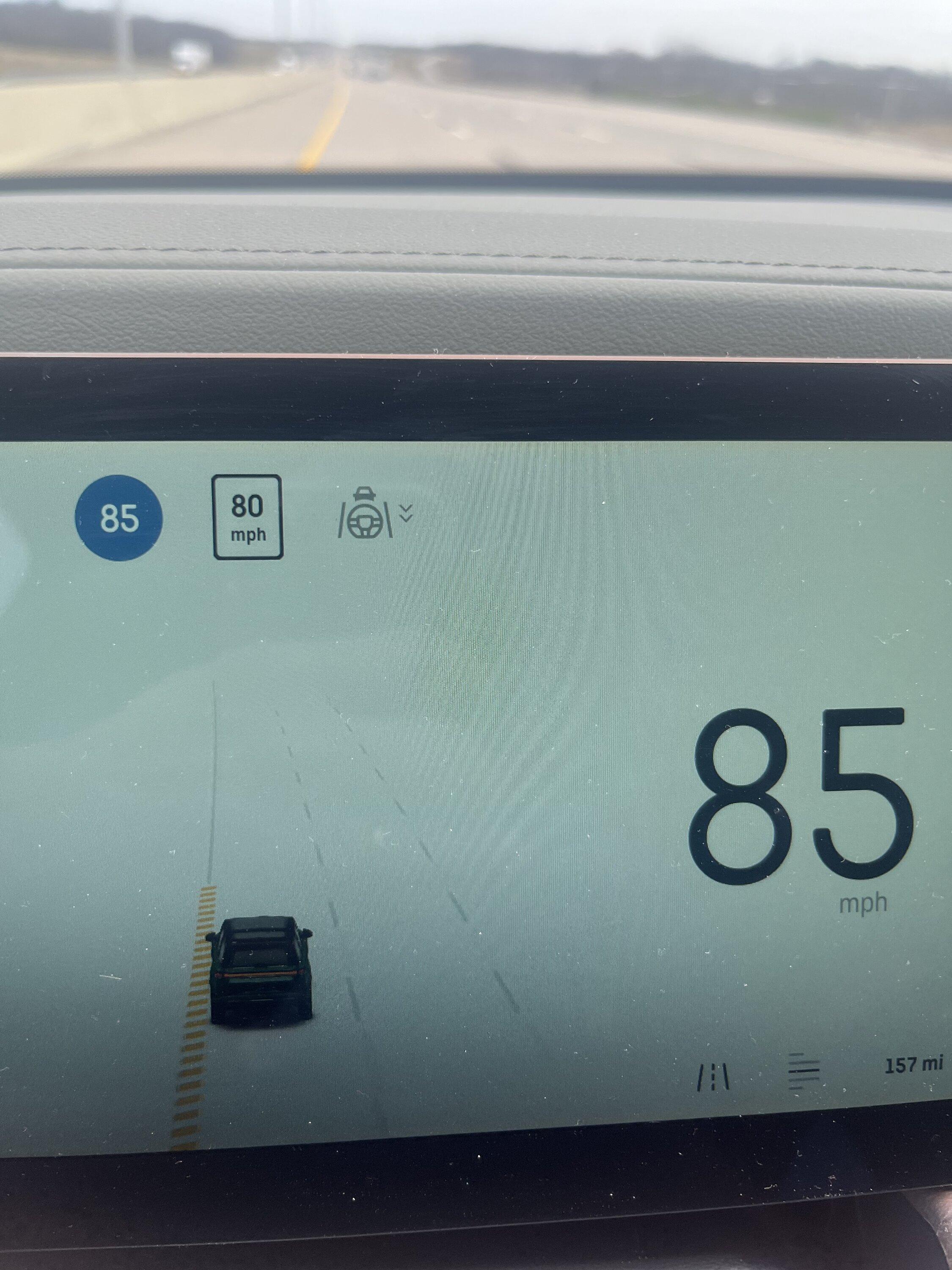 Rivian R1T R1S Maximum speed on cruise control? IMG_7413