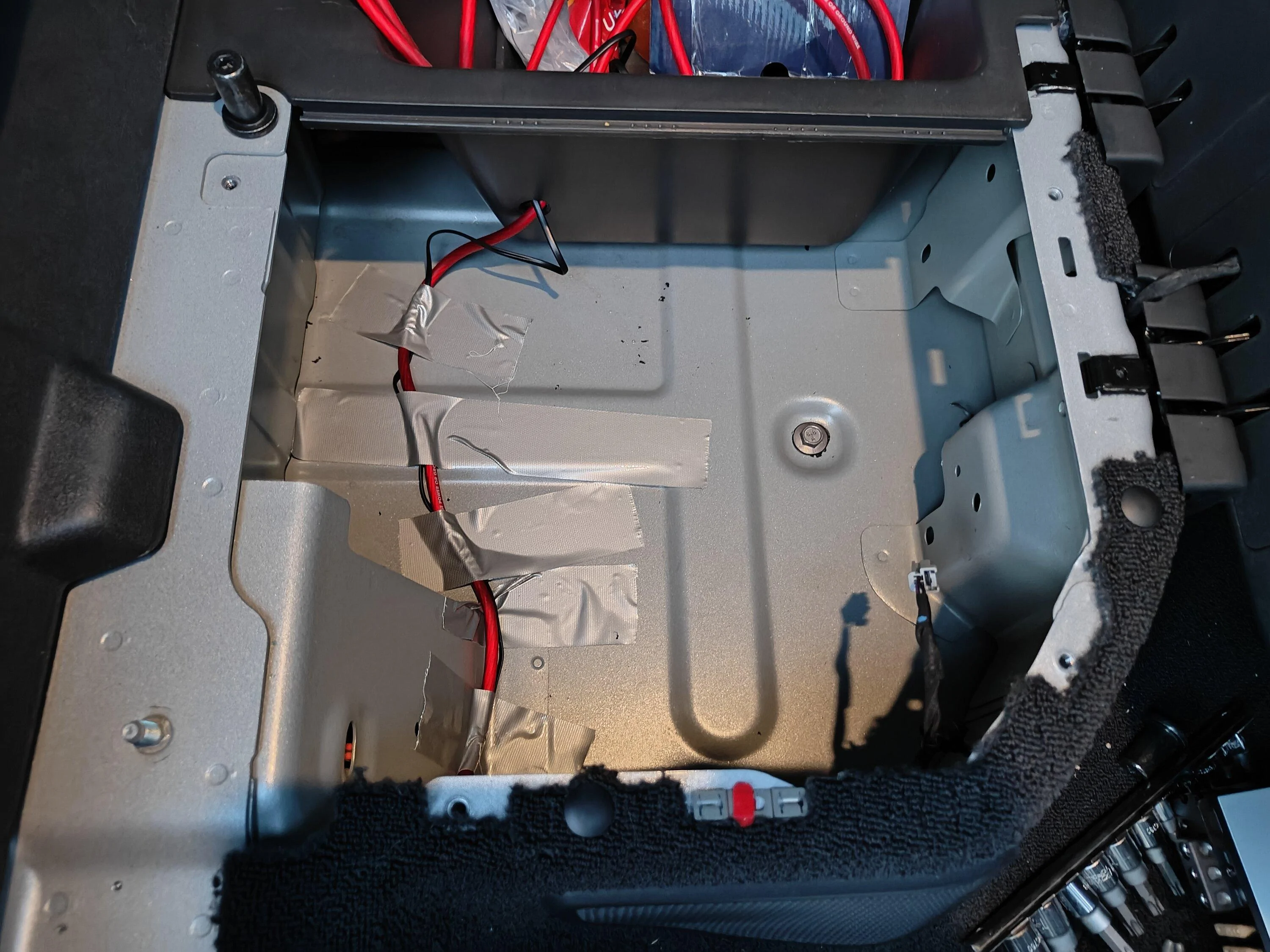 Rivian R1T R1S Aftermarket 6X9 subwoofer experiment in a 2023 R1T IMG20240208173304
